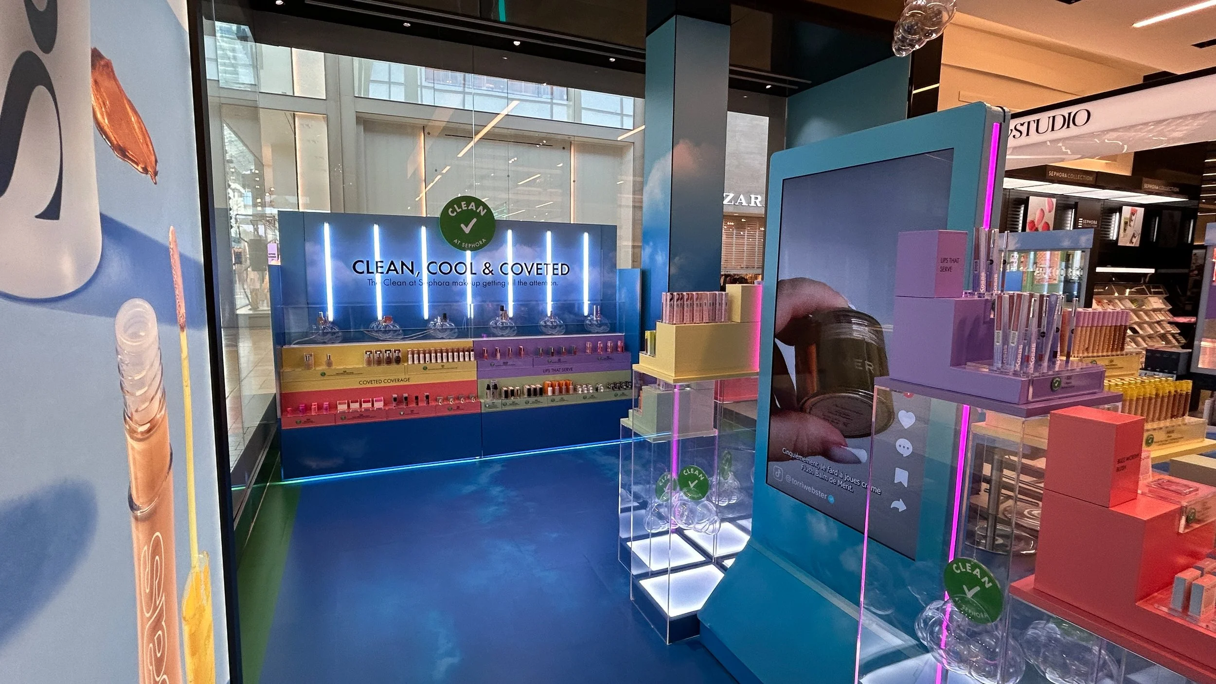 DIVE + TikTok Out of Phone Retail for Sephora