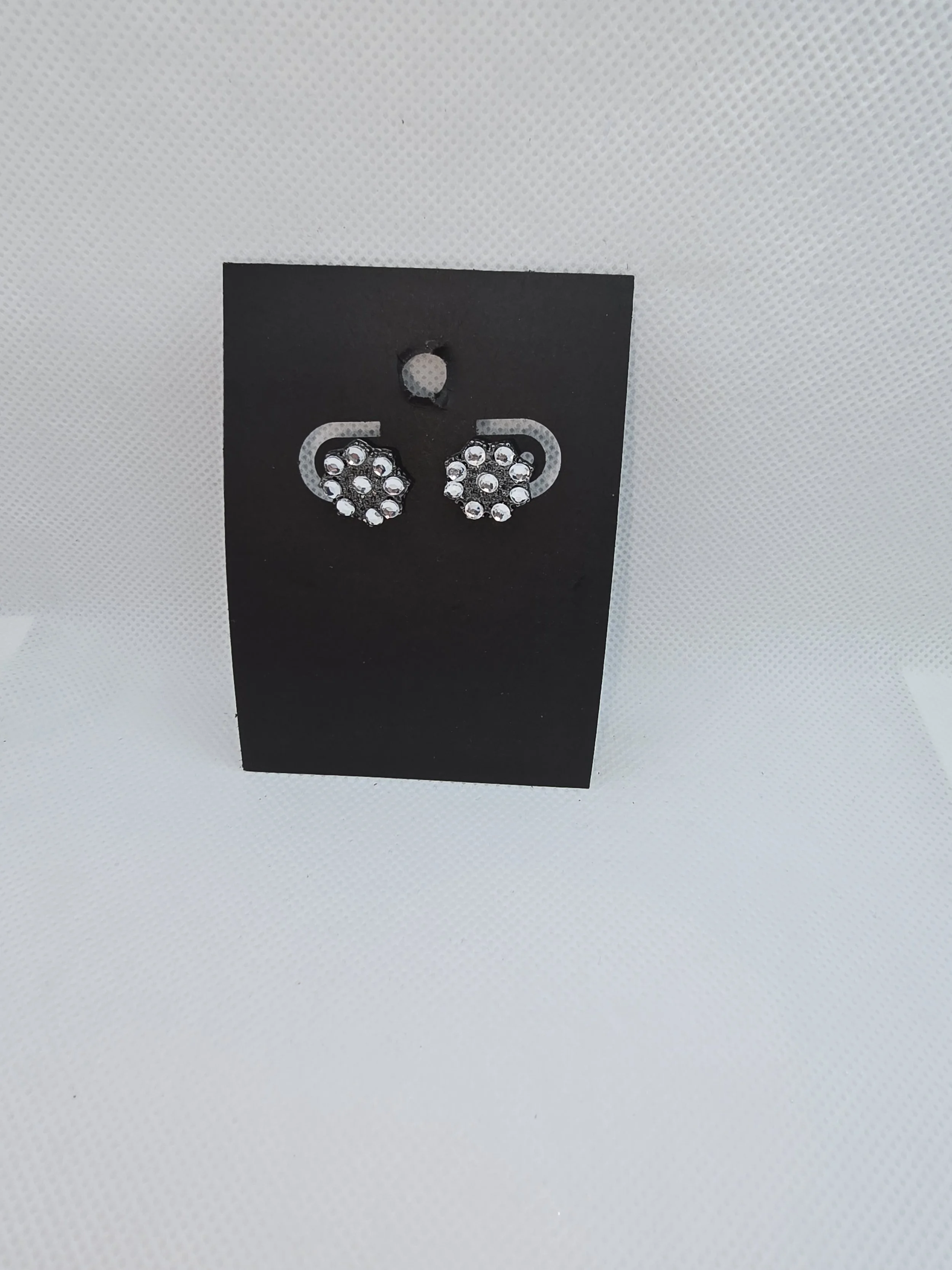 Flower Diamond Stud Earring