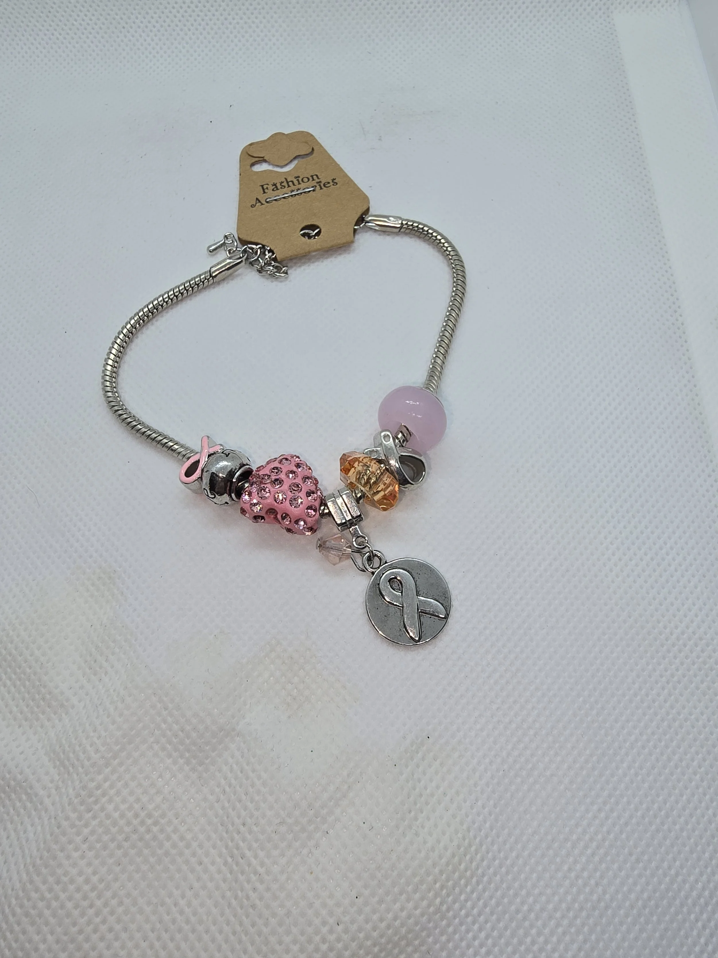 Breast Cancer Awareness Bracelet