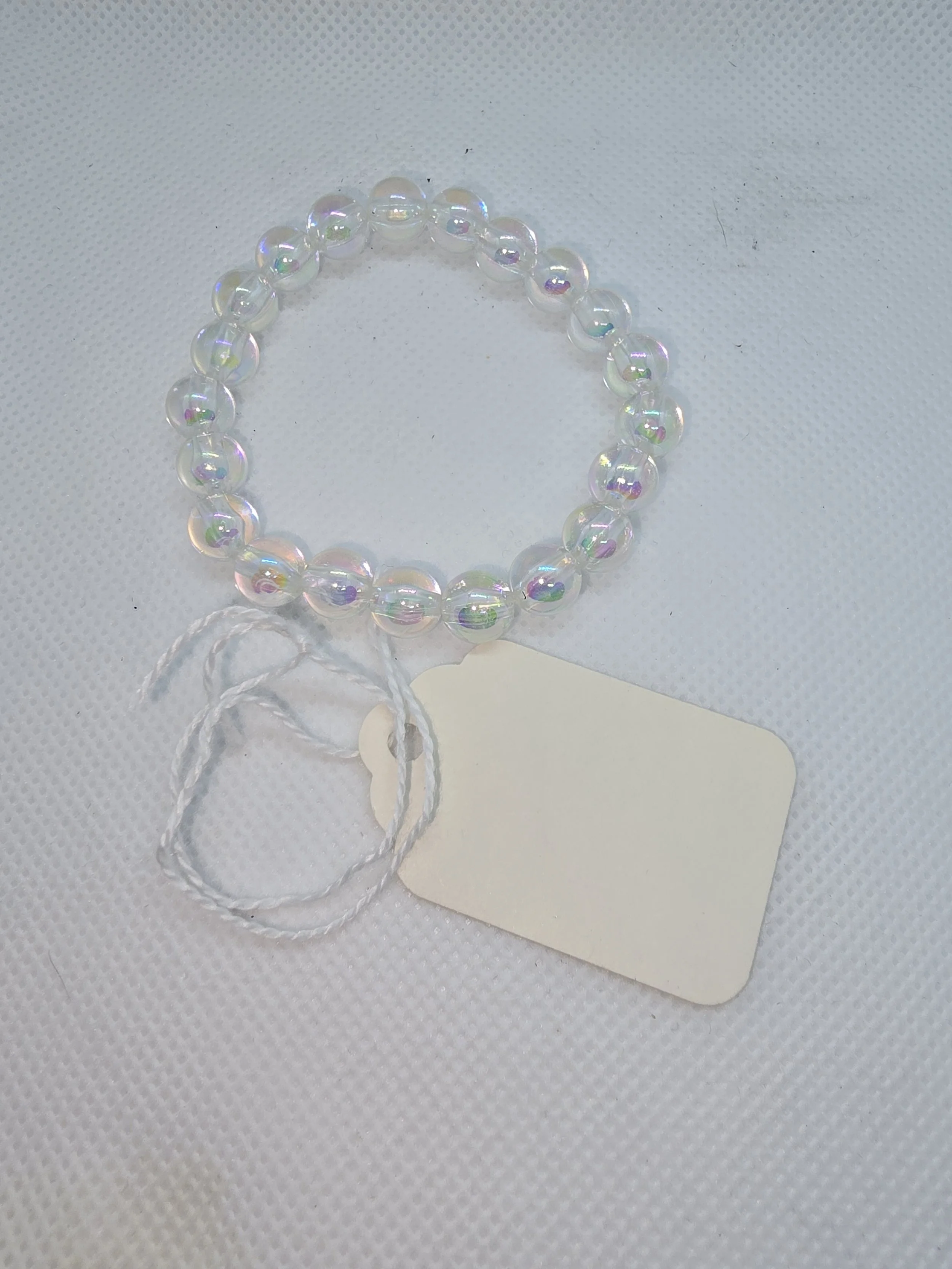 Children's Pearlescent Beaded Bracelet