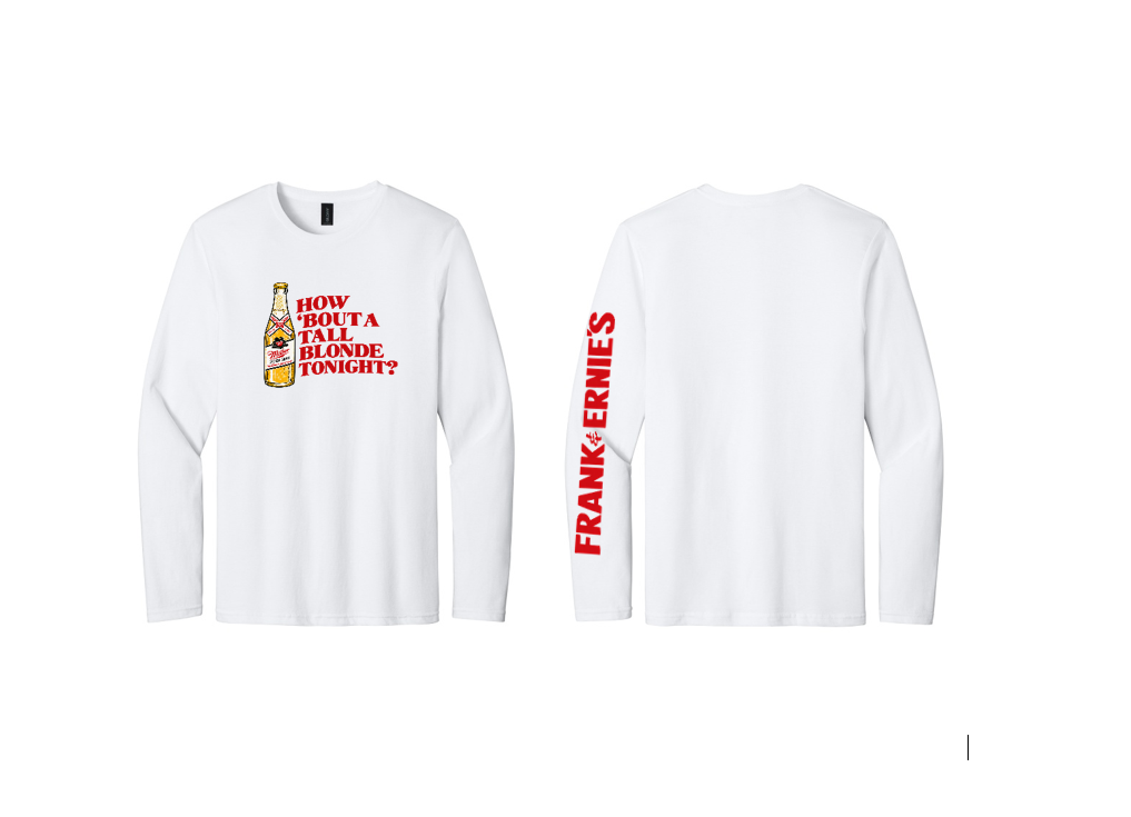 Tall Blonde Long Sleeve T-Shirt