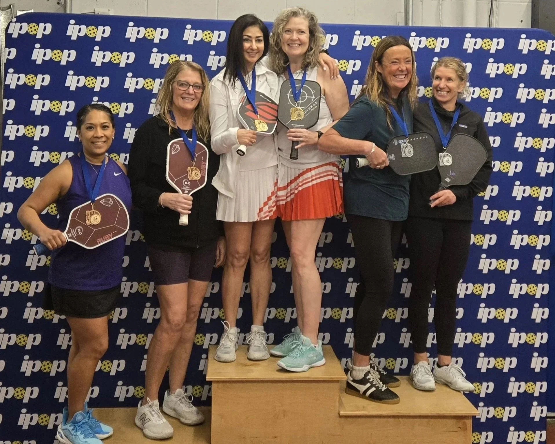 Maria Ilagan won Bronze in Women's Doubles 3.0 at the IPOP BC Lung Foundation Moneyball Classic, Jan2026.