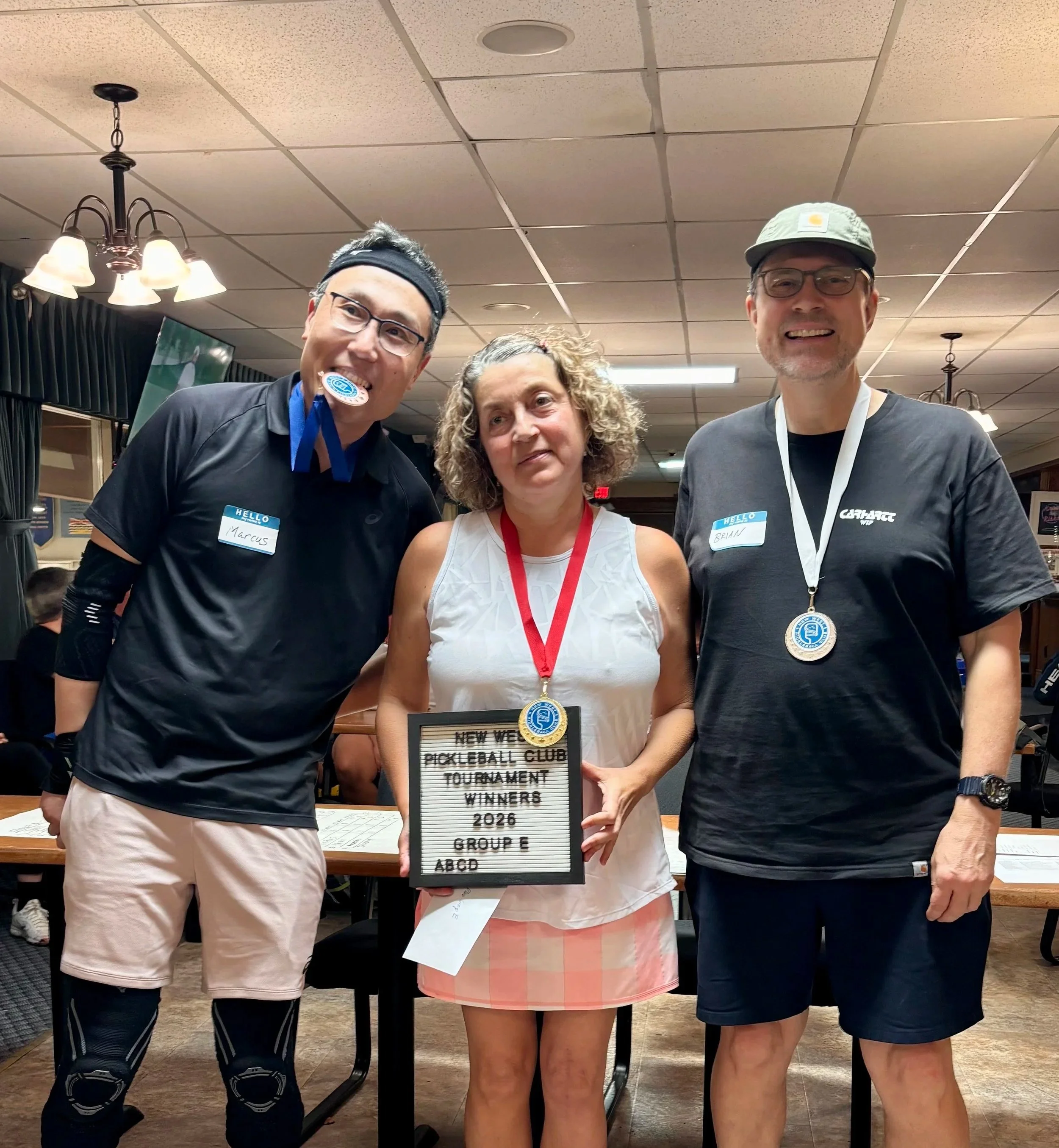 Dragana Kosoric won Gold in Mixed Doubles | Advanced 3.75+ at the New Westminster Pickleball Club Tournament, May2026