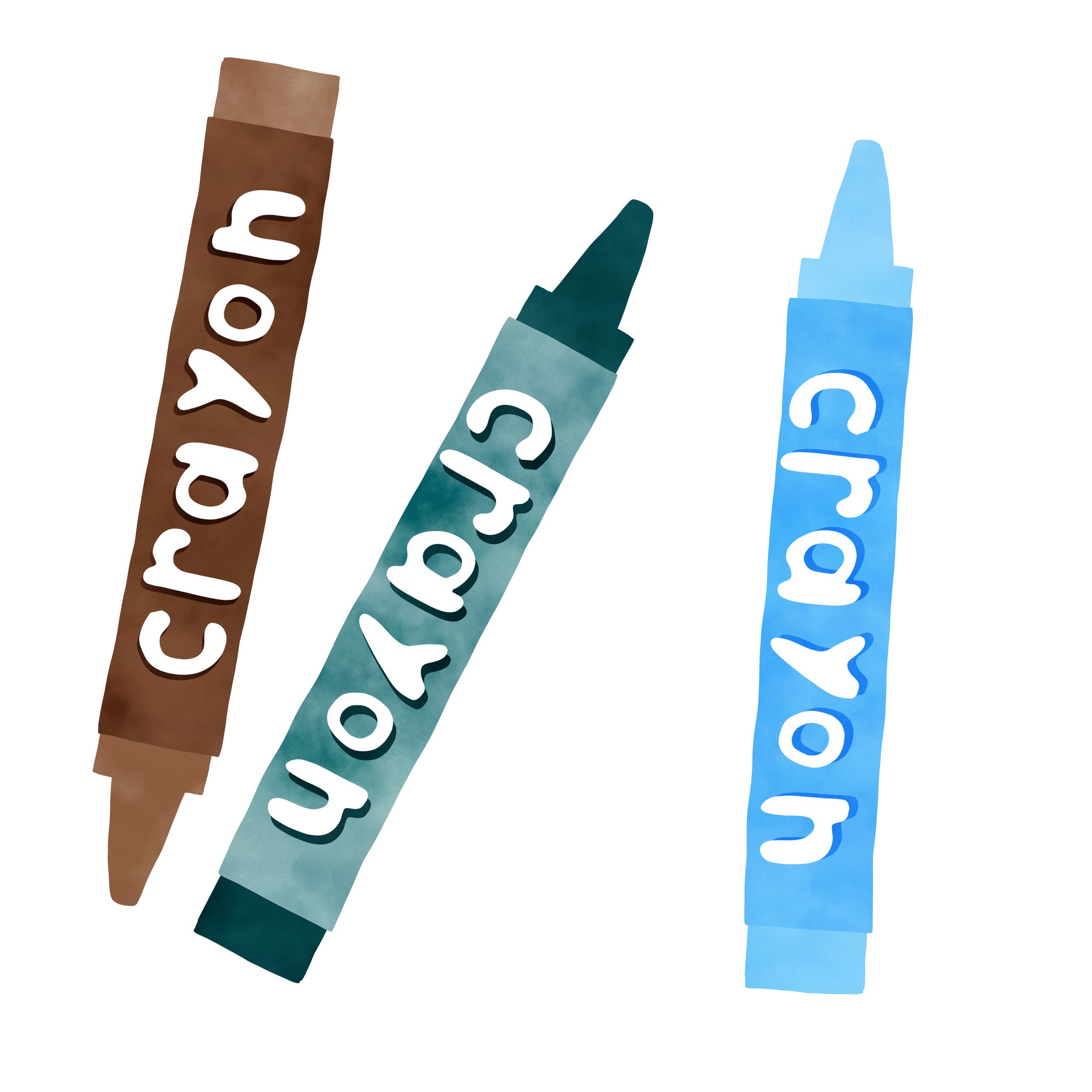 ••• crayons