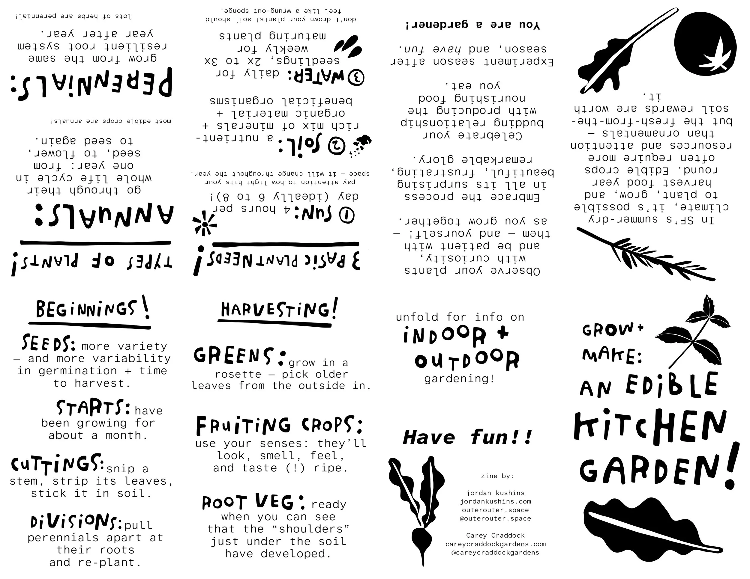 Grow + Make: An Edible Kitchen Garden!