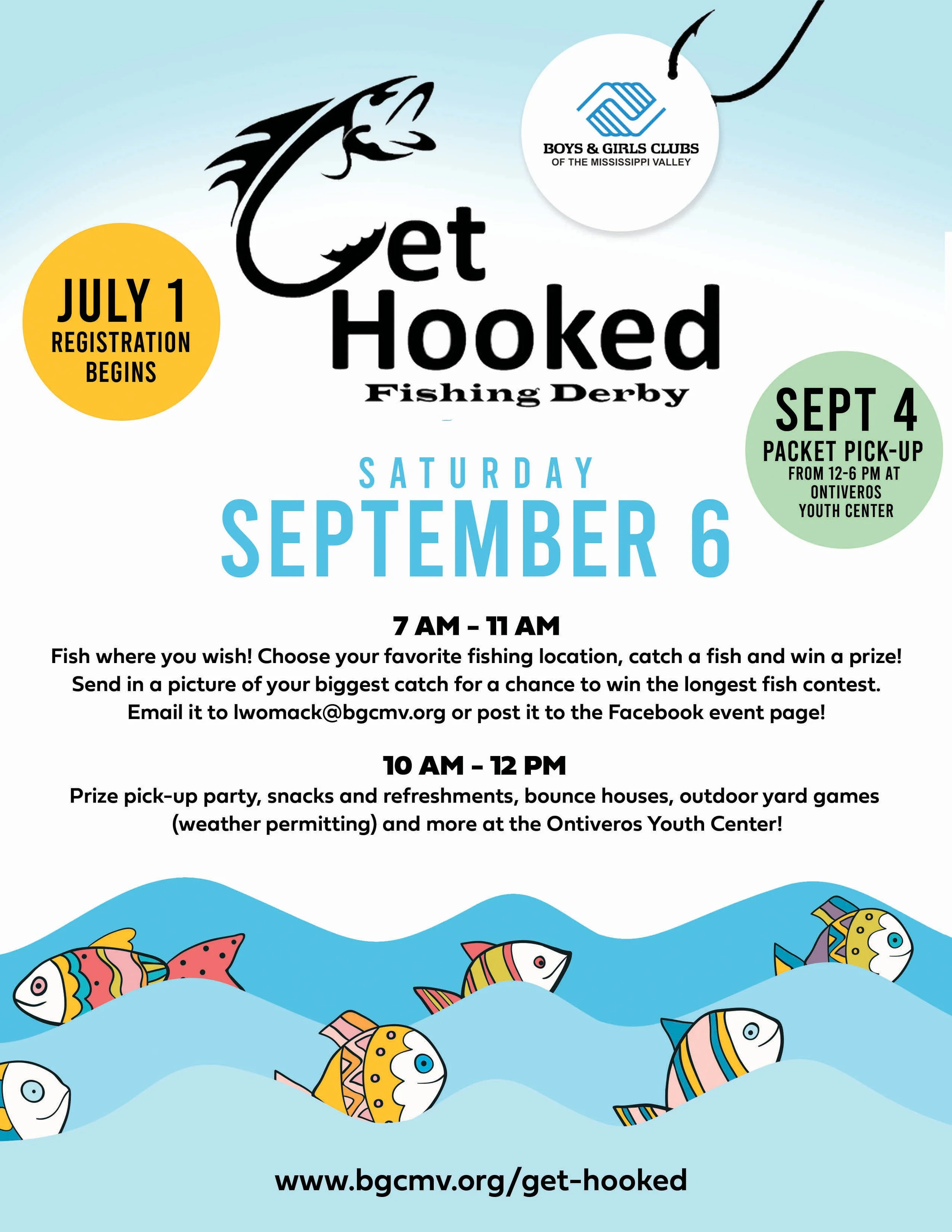 ‘Get Hooked’ fishing derby!