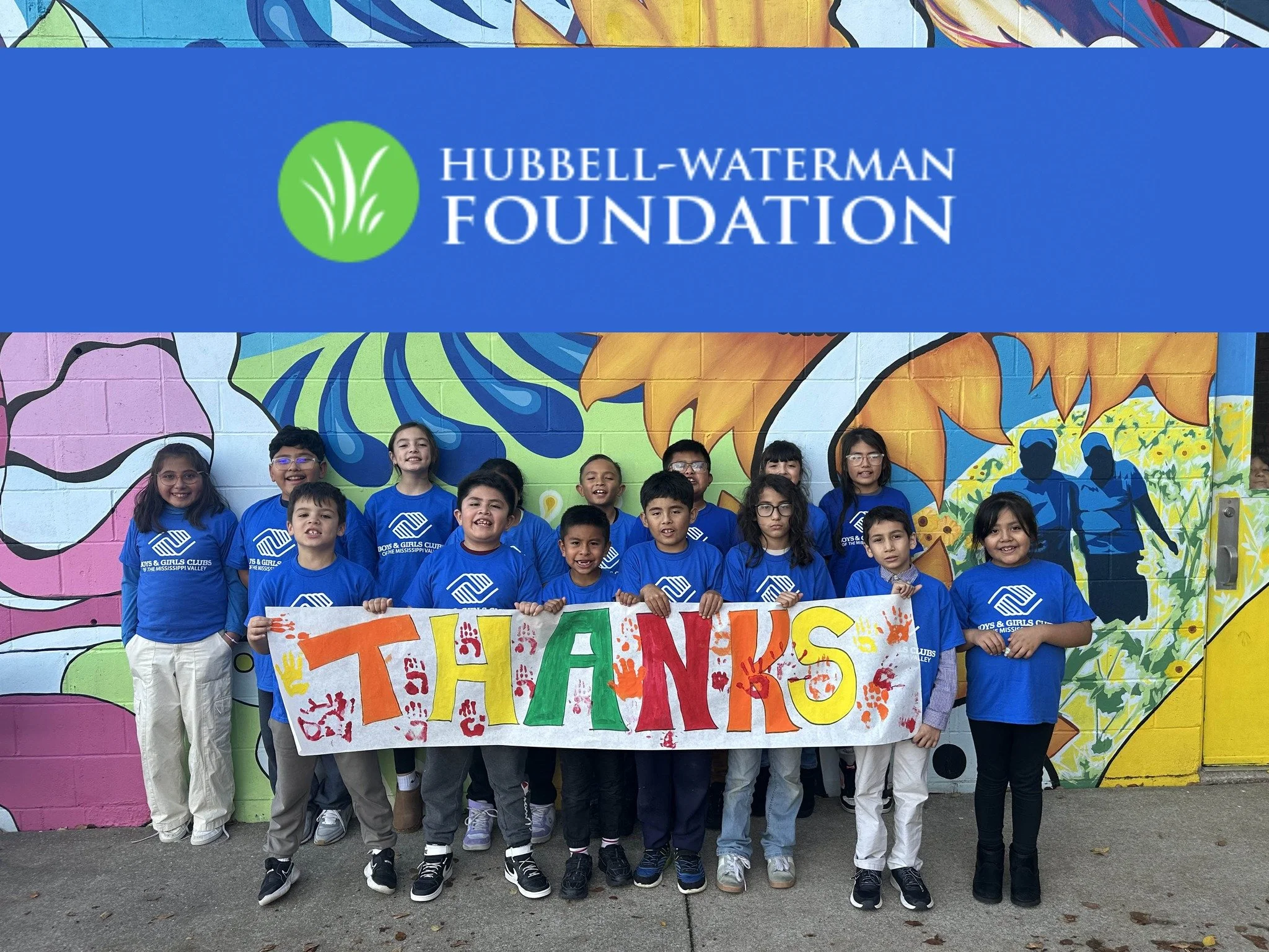 Thank you, Hubbell-Waterman Foundation!