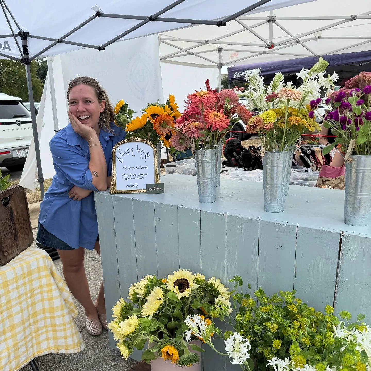 ✨ Sunday Stroll, Flower Style ✨

Come see us at the Domain Farmers Market tomorrow from 12&ndash;4pm! 🌸 Take home your own whimsical hand-tied bouquets, straight from the garden.

📍 Domain Farmers Market
3220 Amy Donovan Plaza, Austin, TX
🅿️ Free 