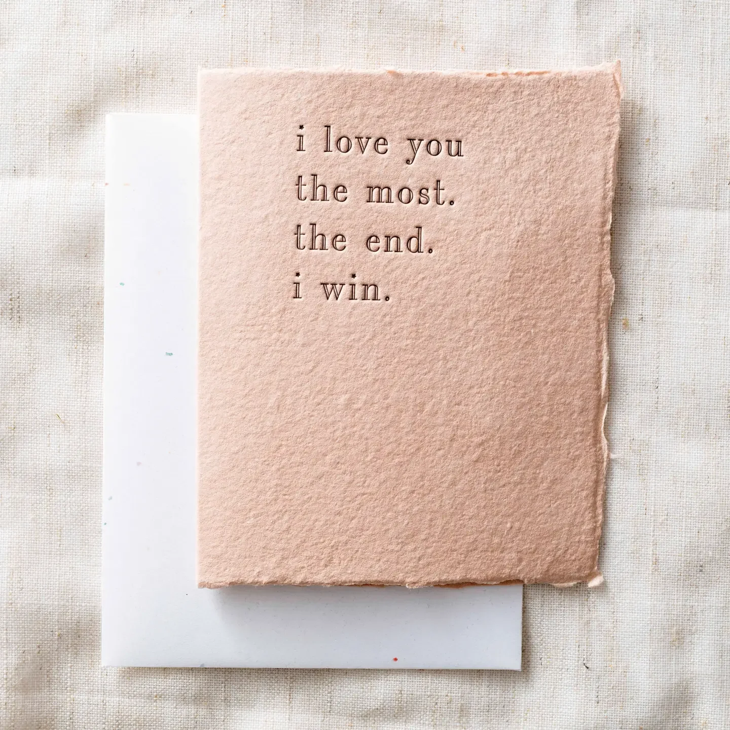 I Love You The Most Card