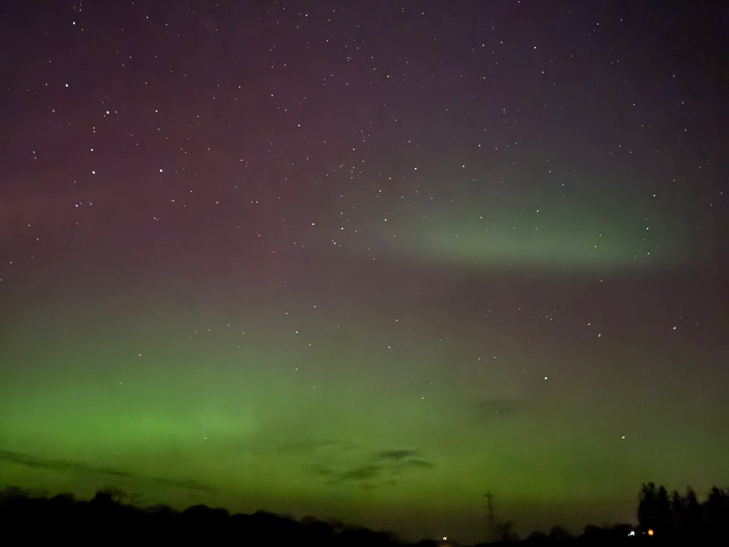 aurora regalis photo captured on retreat at Brinkburn Estate