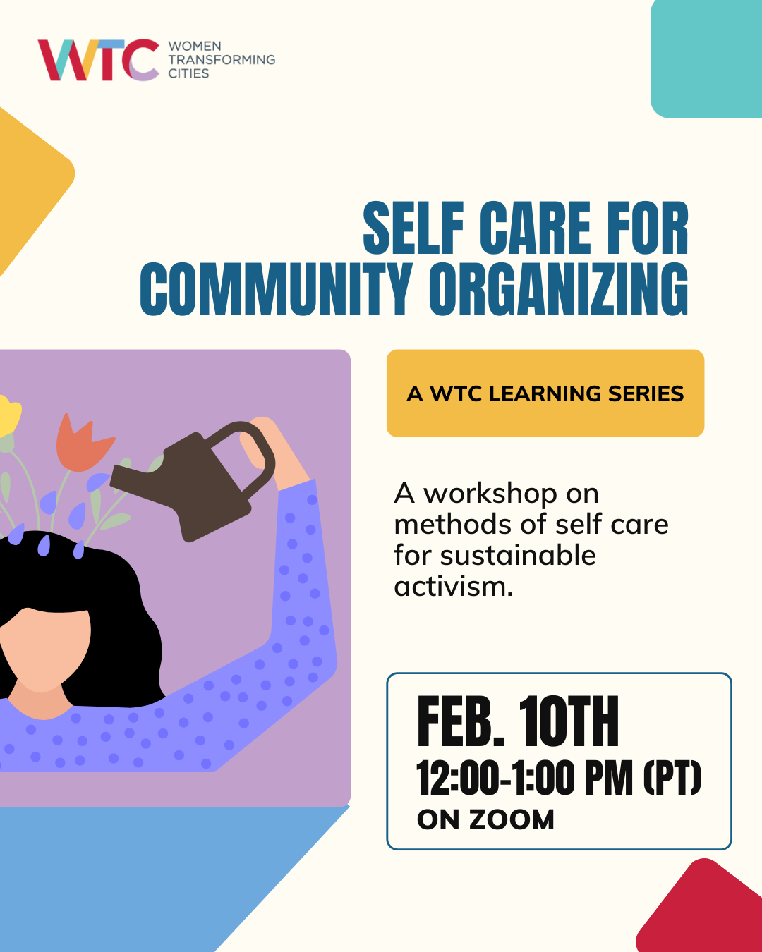 Self Care for Community Organizing