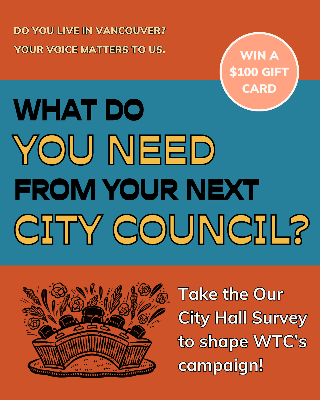 Your voice matters: Shape WTC’s election priorities