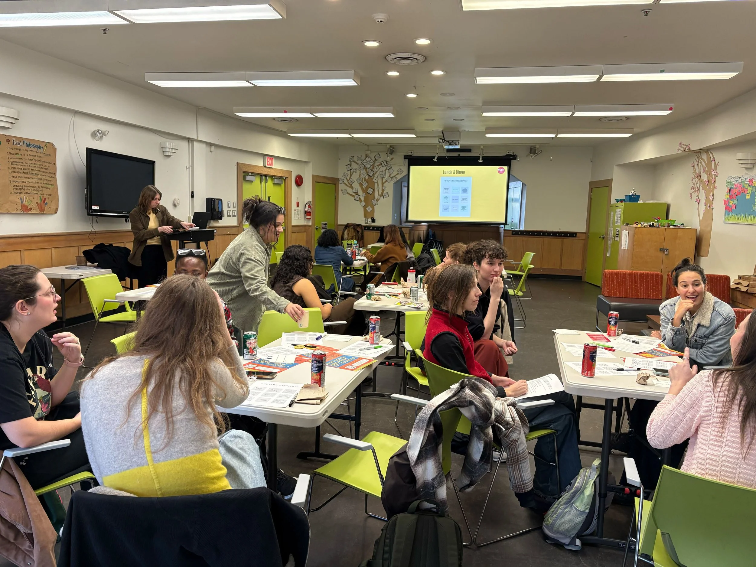 WTC organizes a volunteer training and social at Gordon Neighbourhood House