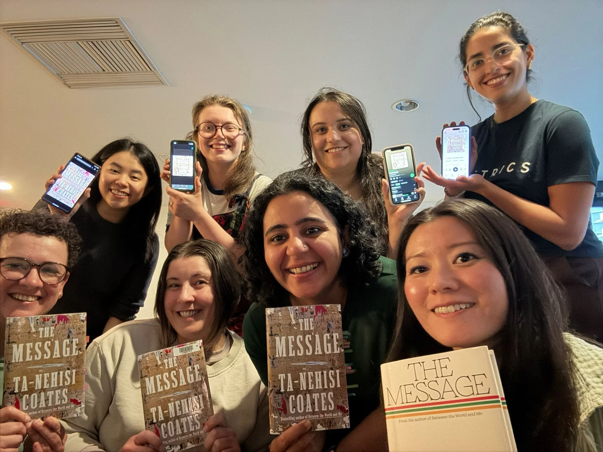 WTC reads  Ta-Nehisi Coates' The Message for Intersectional Feminist Book Club