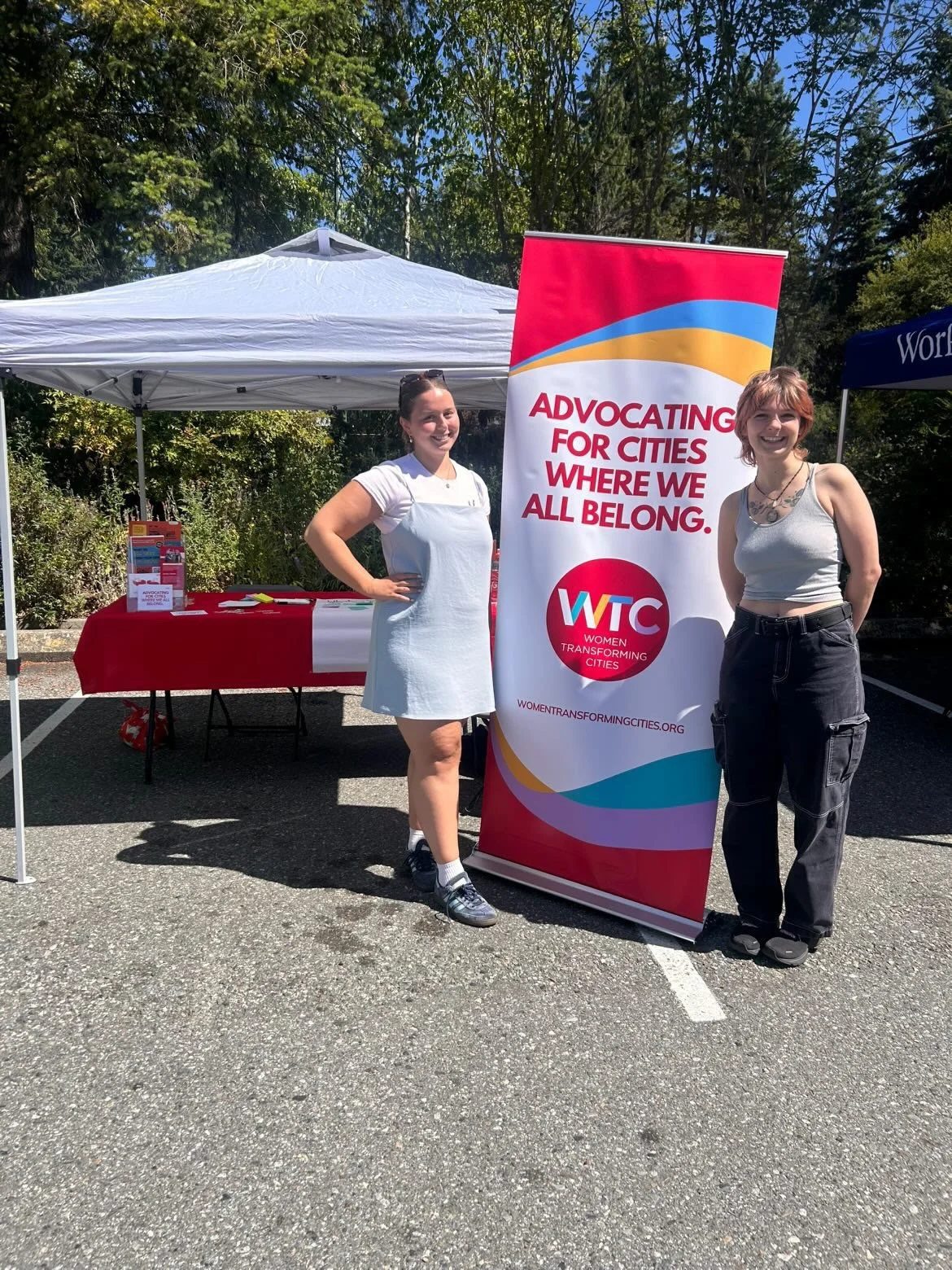 WTC tables at 5 community events, fairs, and festivals