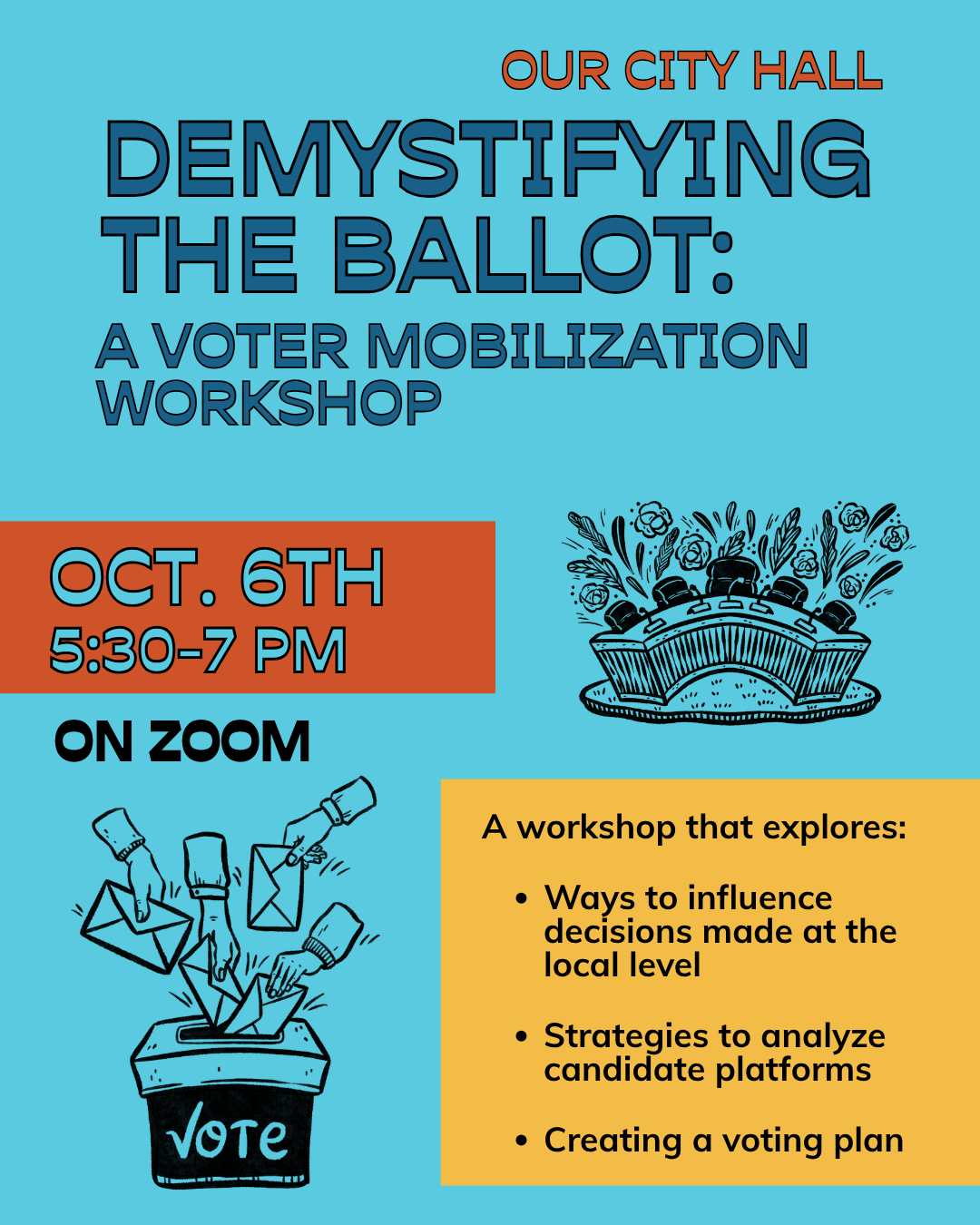 Demystifying the Ballot: a Voter Mobilization Workshop