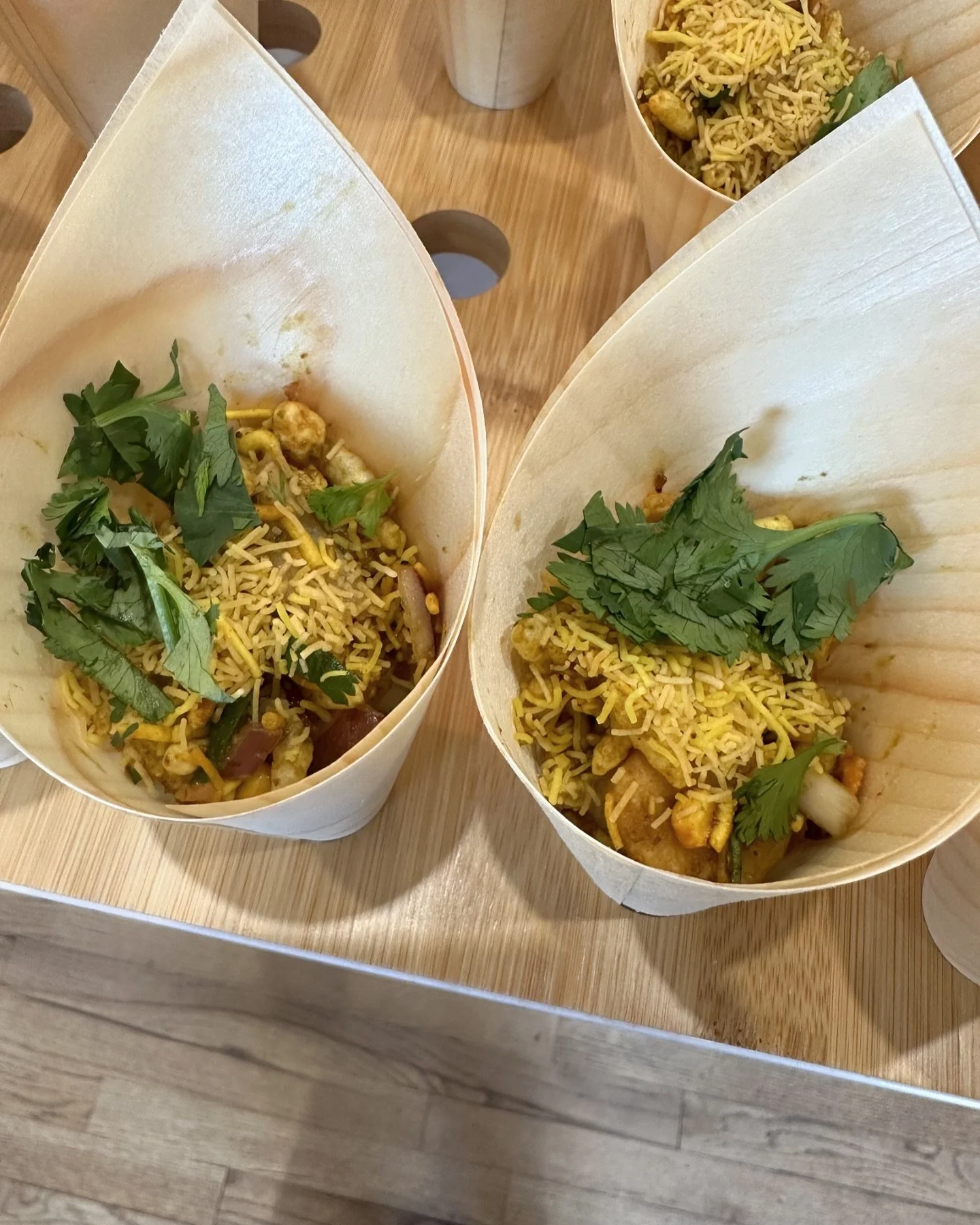 Bhel puri chaat &hellip; say no more @benares_global