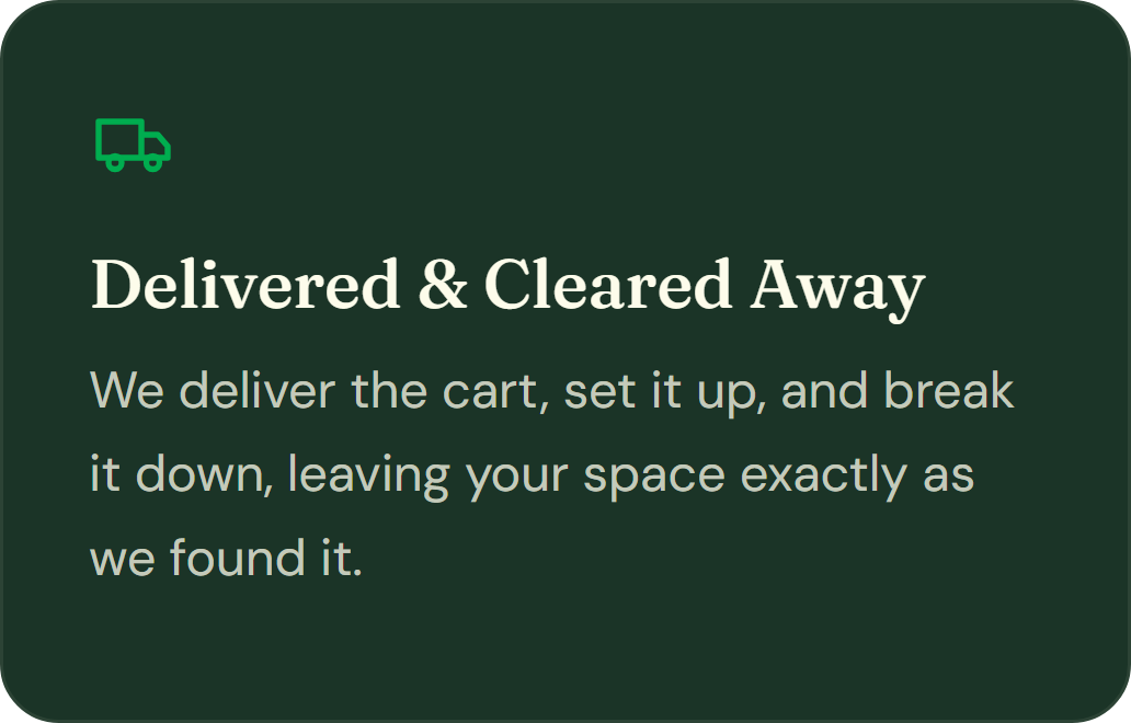 Delivered and Cleared