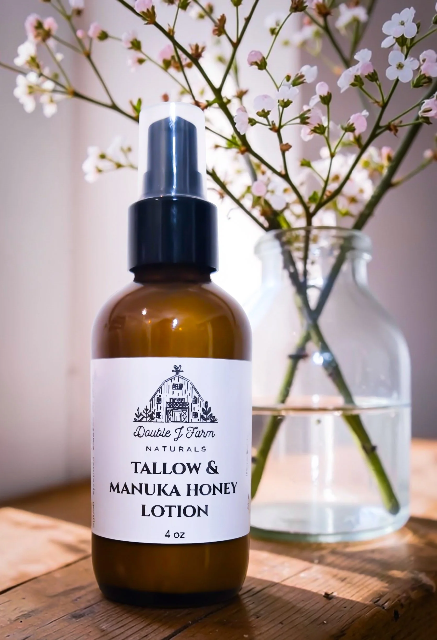 Tallow & Manuka Honey Lotion