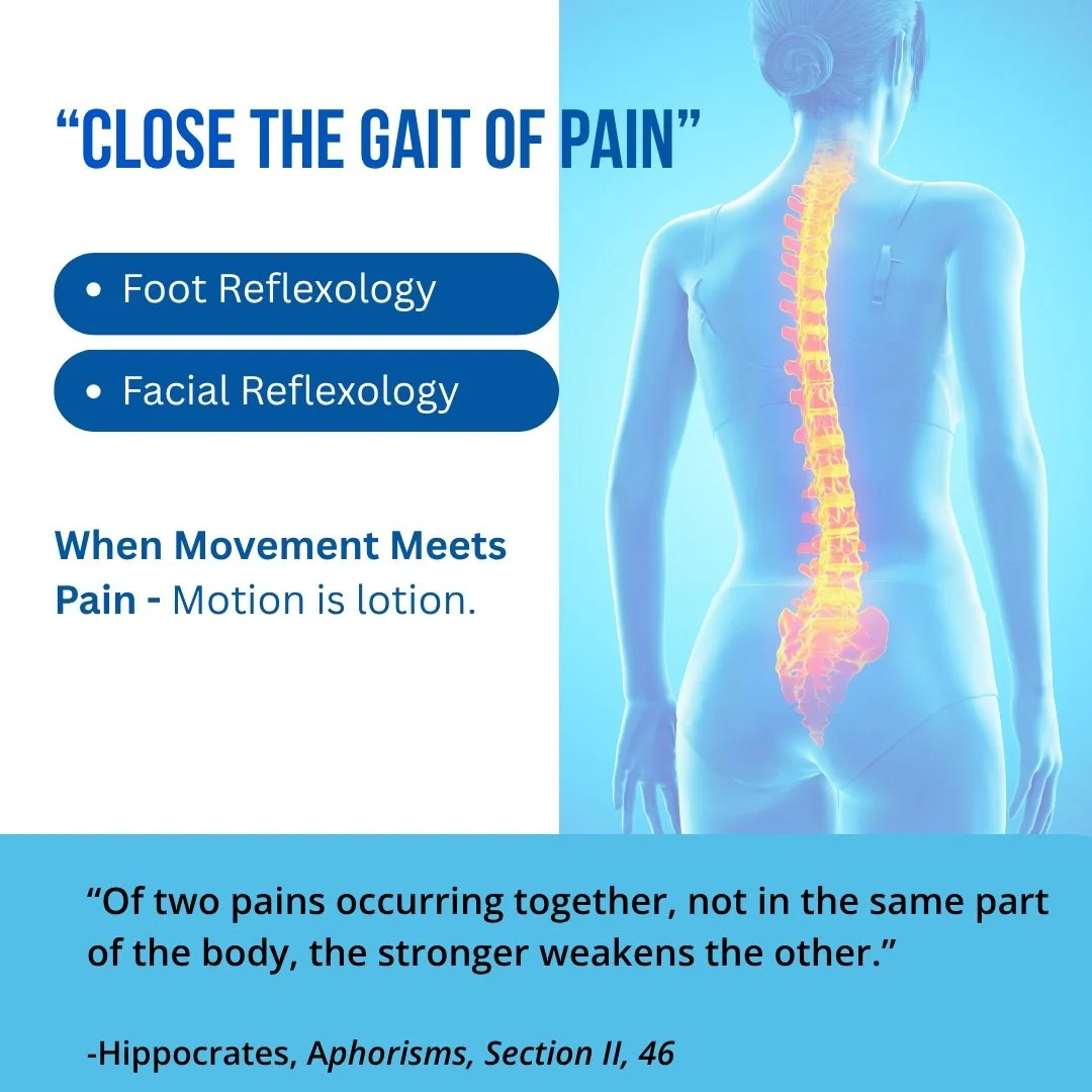 Joint mobilisation has the potential to reduce pain and improve mobility by giving the nervous system a different sensory message, helping to 'turn down the volume on pain'.

We&rsquo;re not necessarily healing damaged tissue in that moment, we&rsquo