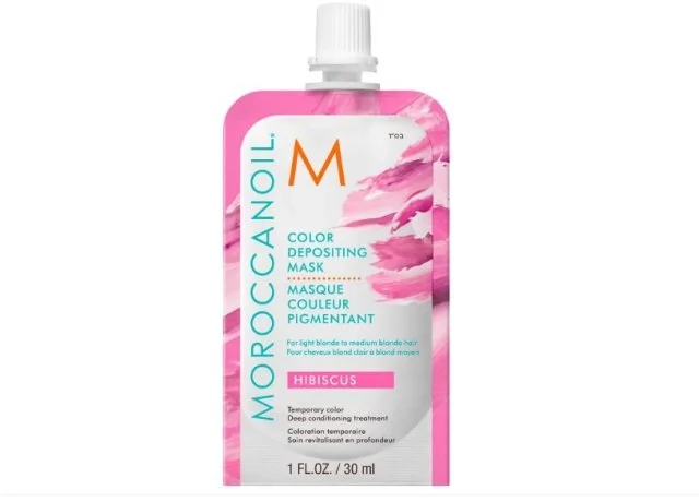 Moroccan Oil HIBISCUS COLOR DEPOSITING MASK Mini — Salon Allure Spa