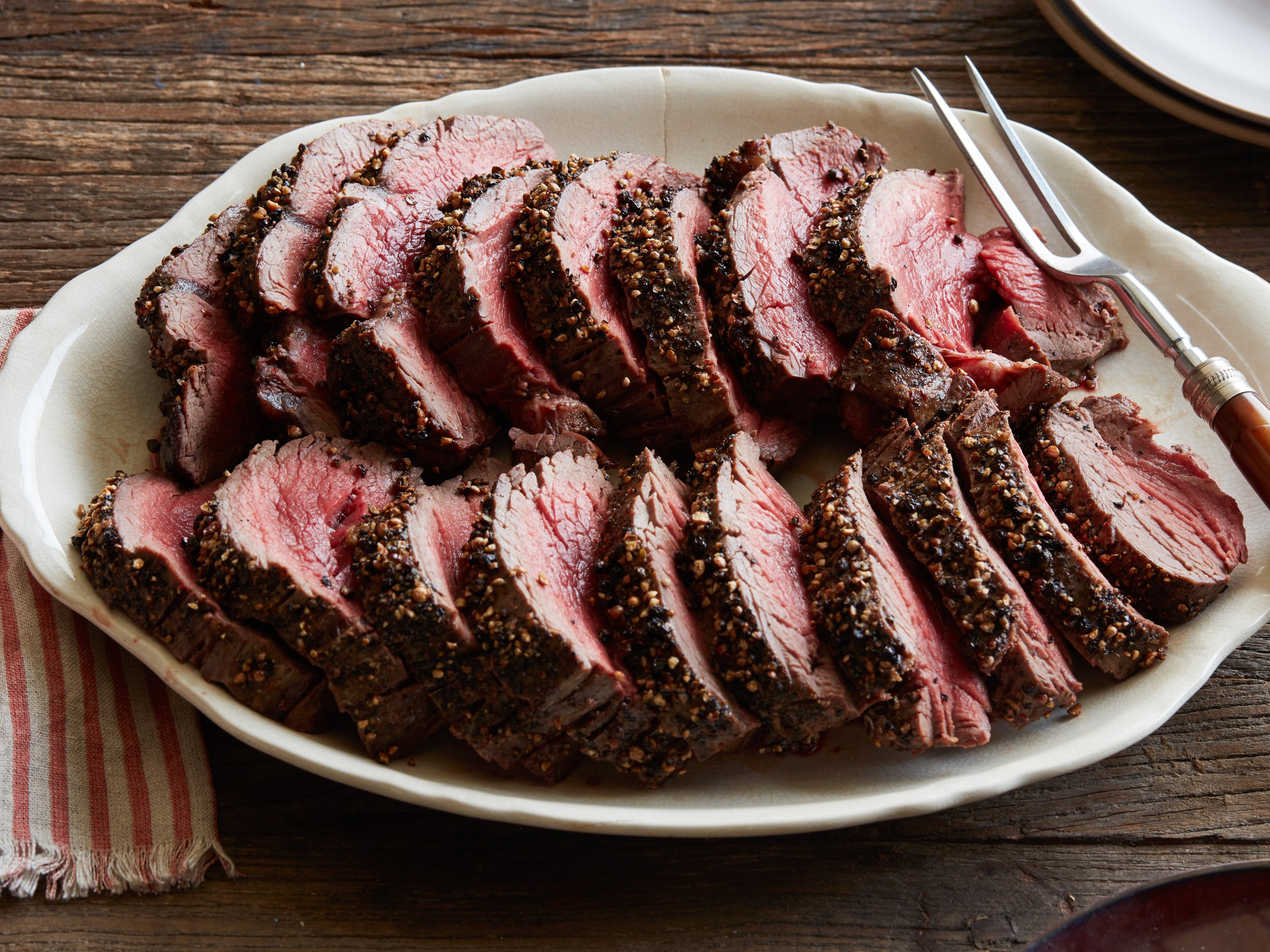 Pepper Crusted Beef Tenderloin (Feeds 6-10)