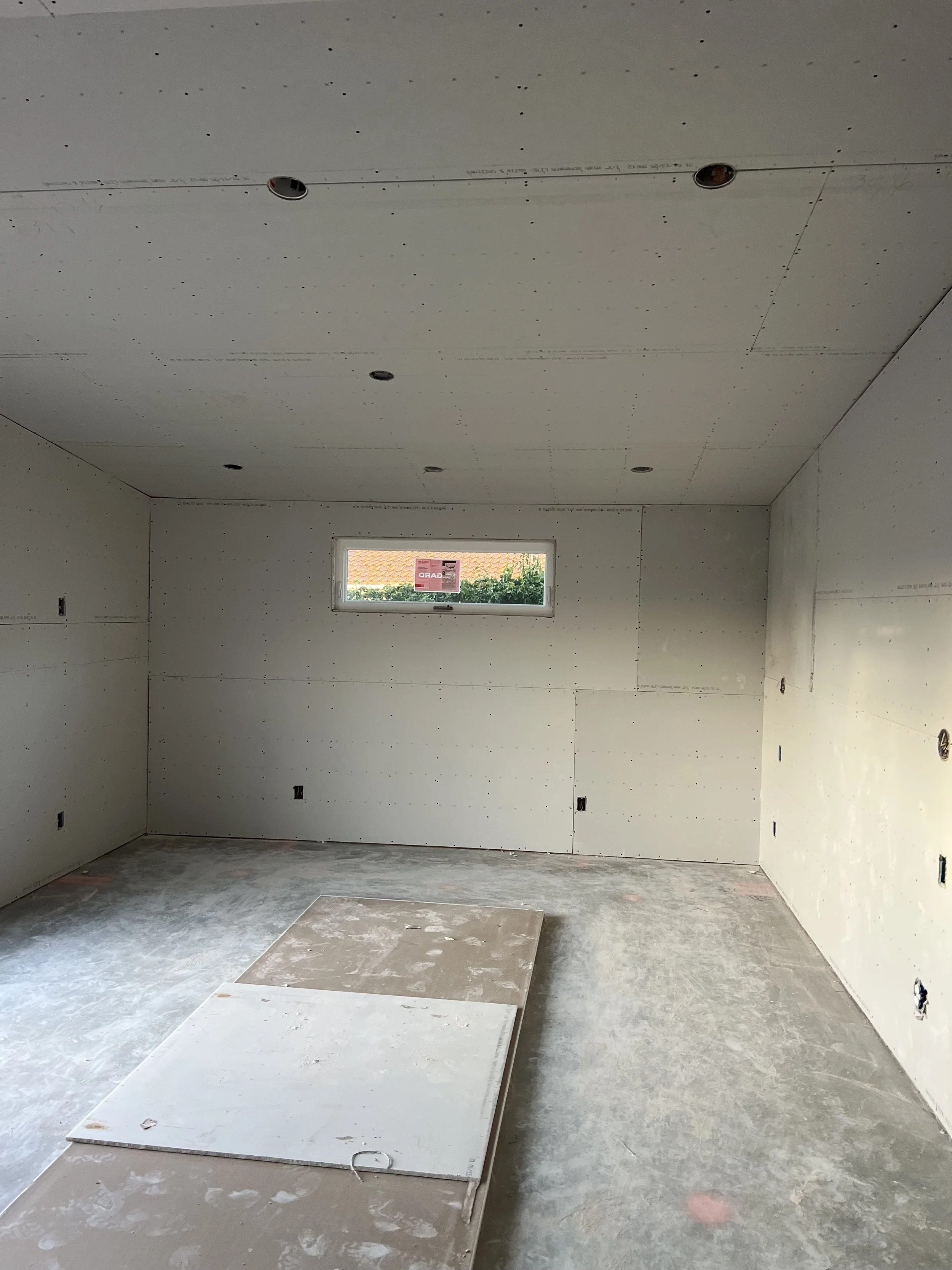 Costa Mesa Room Addition Drywall