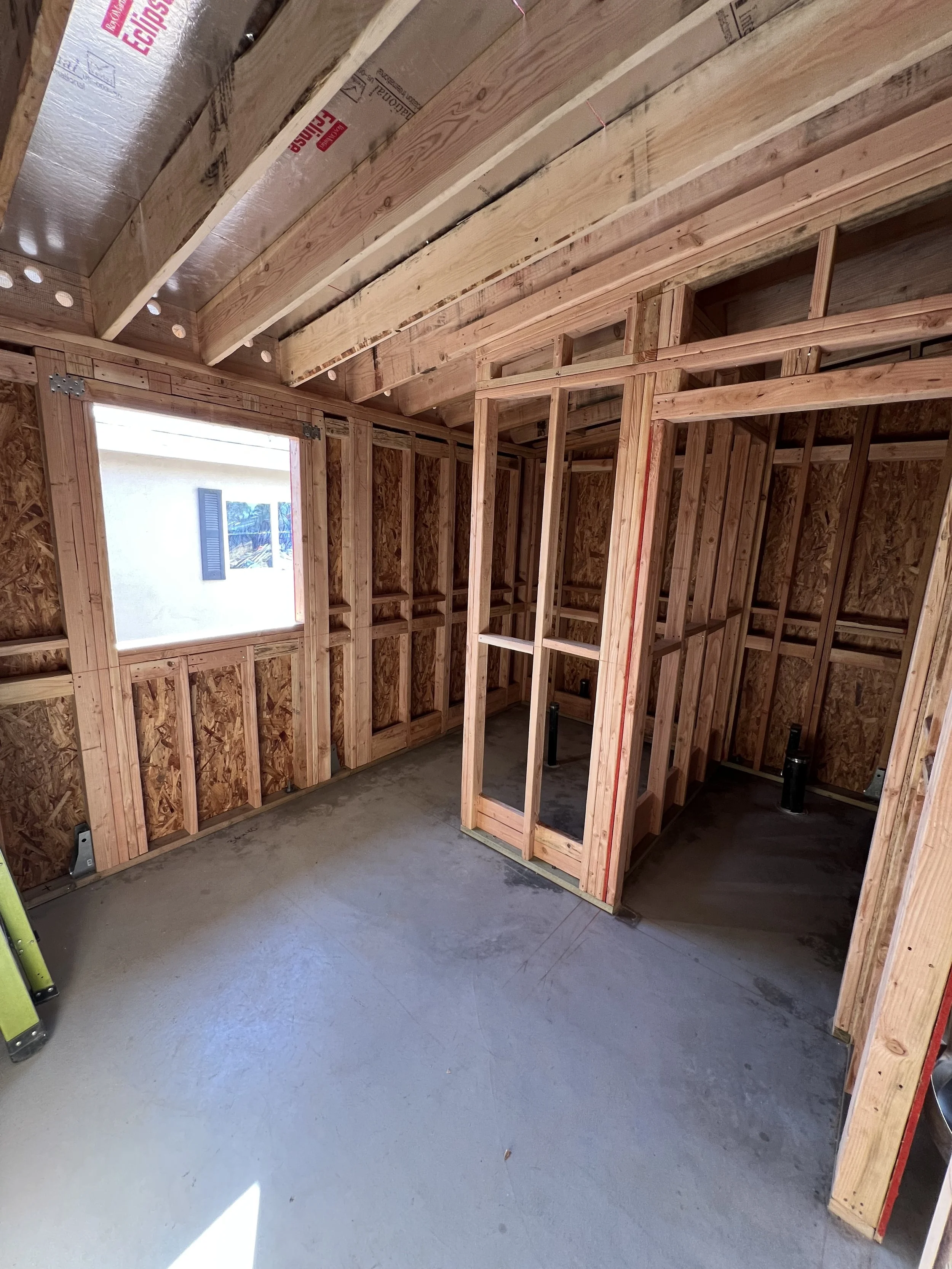 Costa Mesa Room Addition Framing