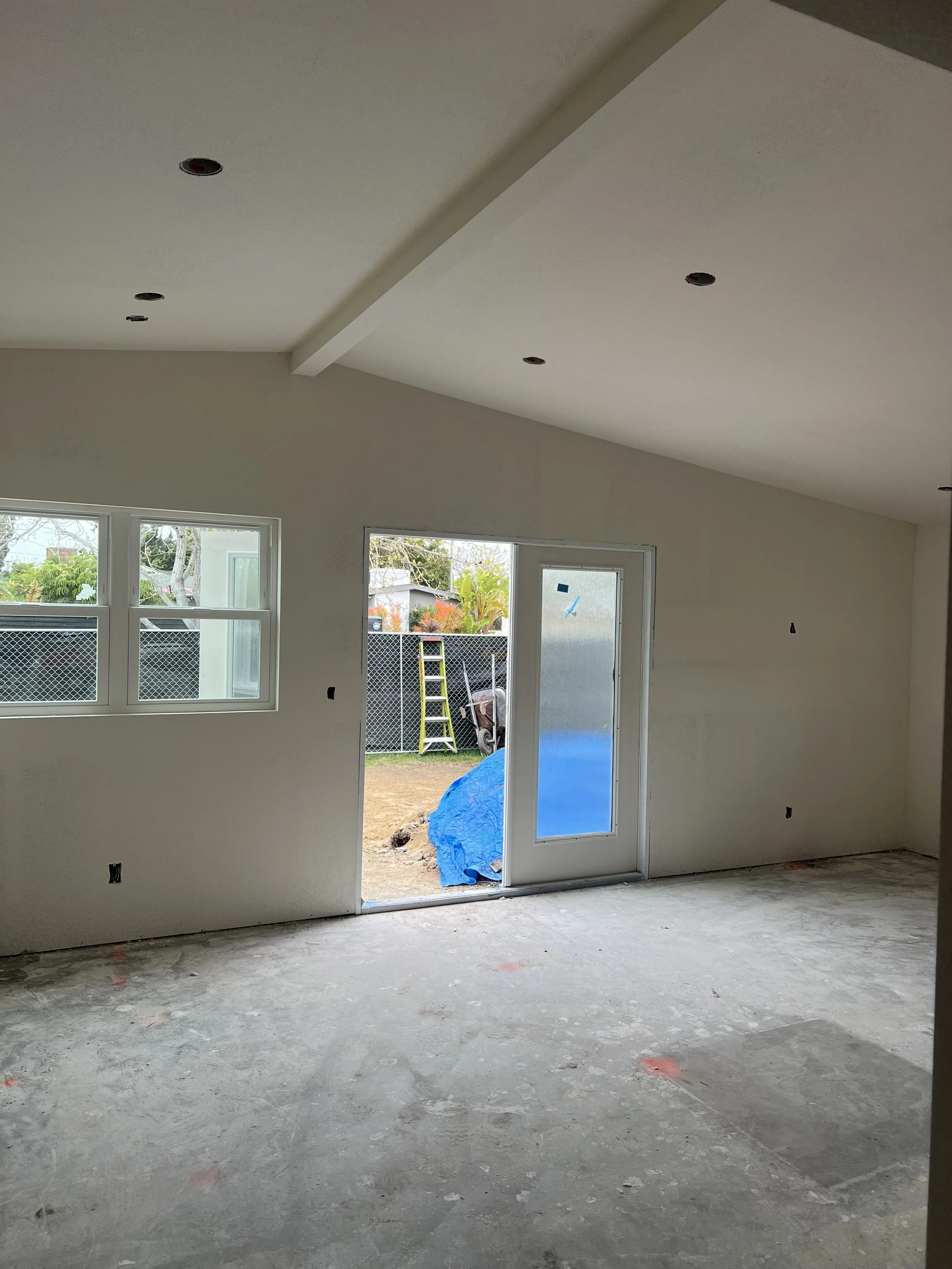 Costa Mesa Room Addition Drywall