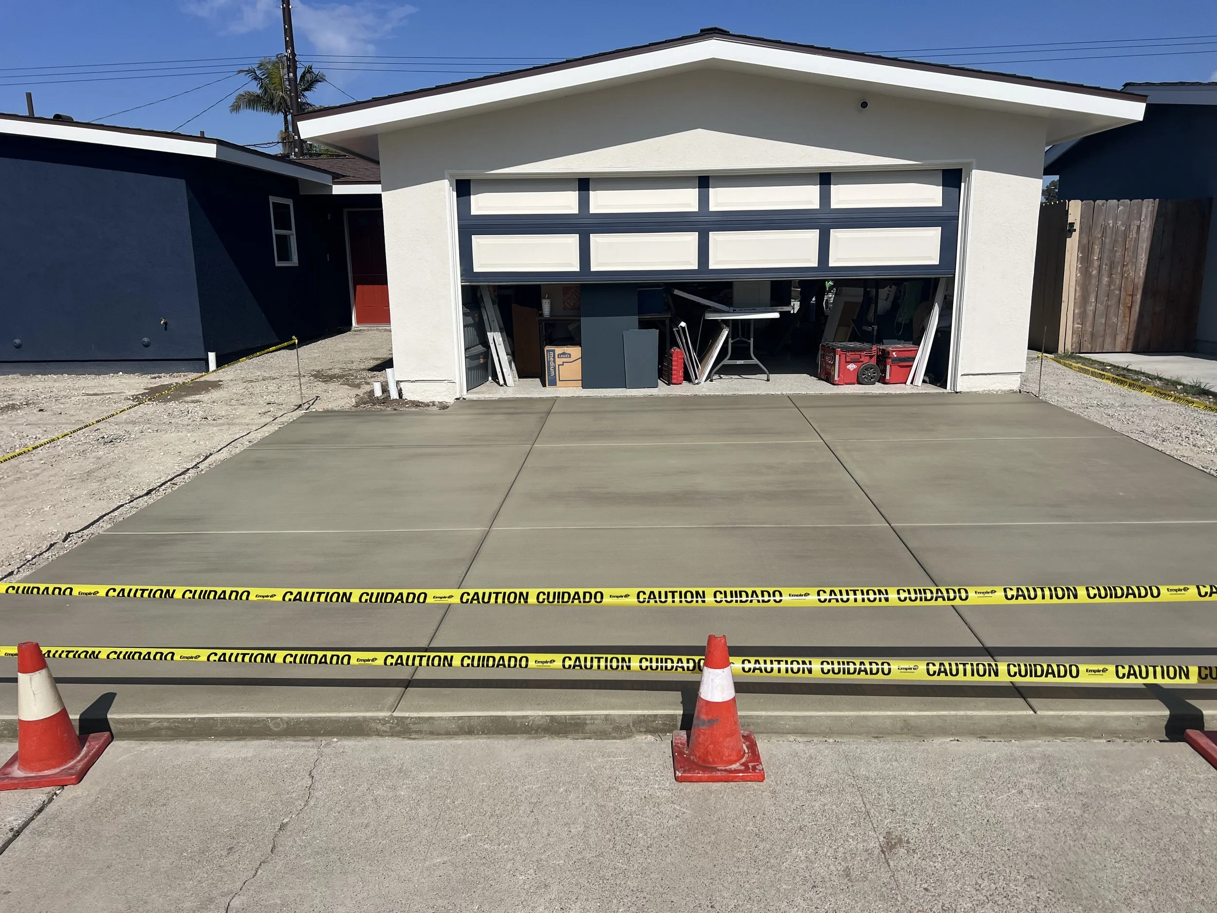 Costa Mesa Room Addition Driveway