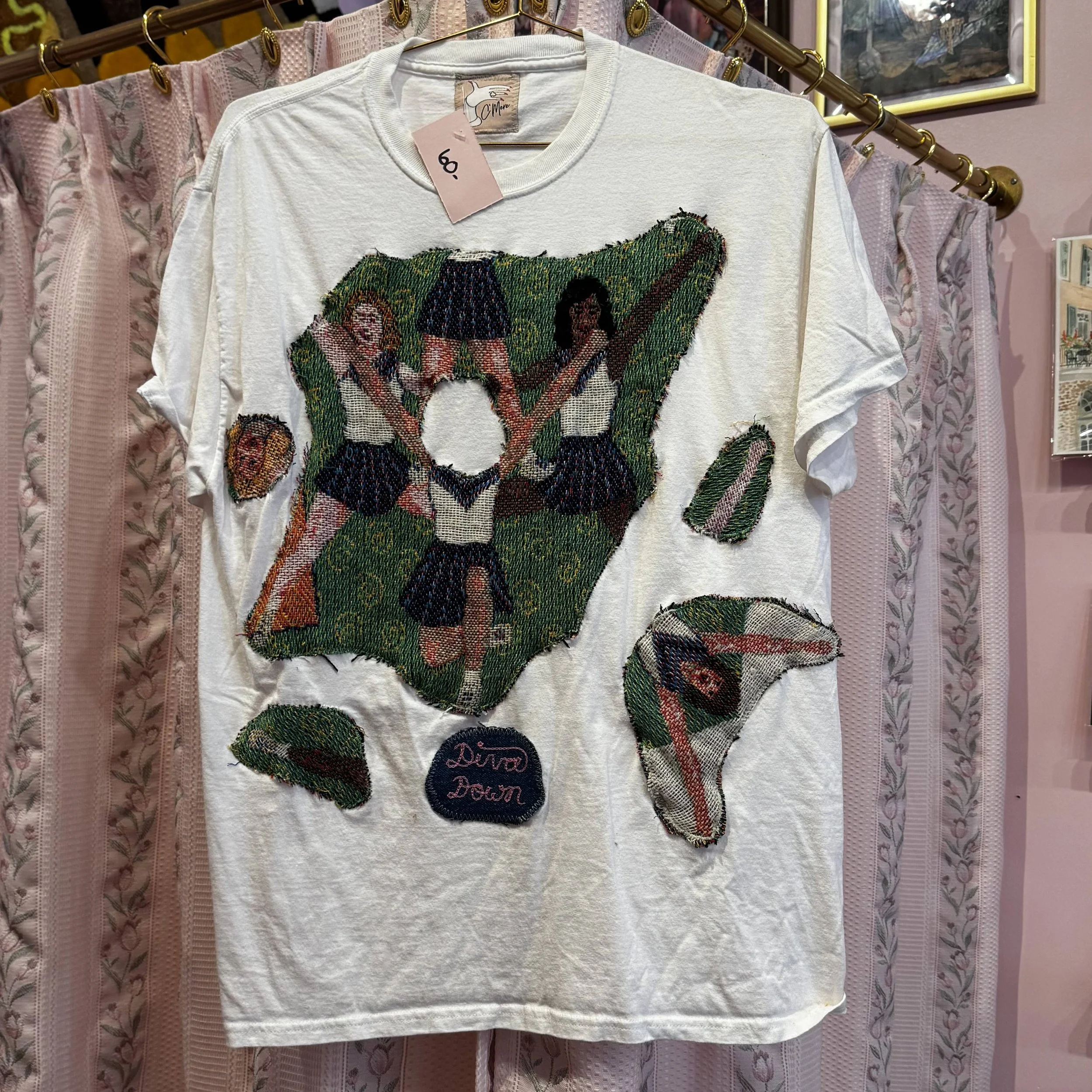 Struggling Cheerleader T-Shirt