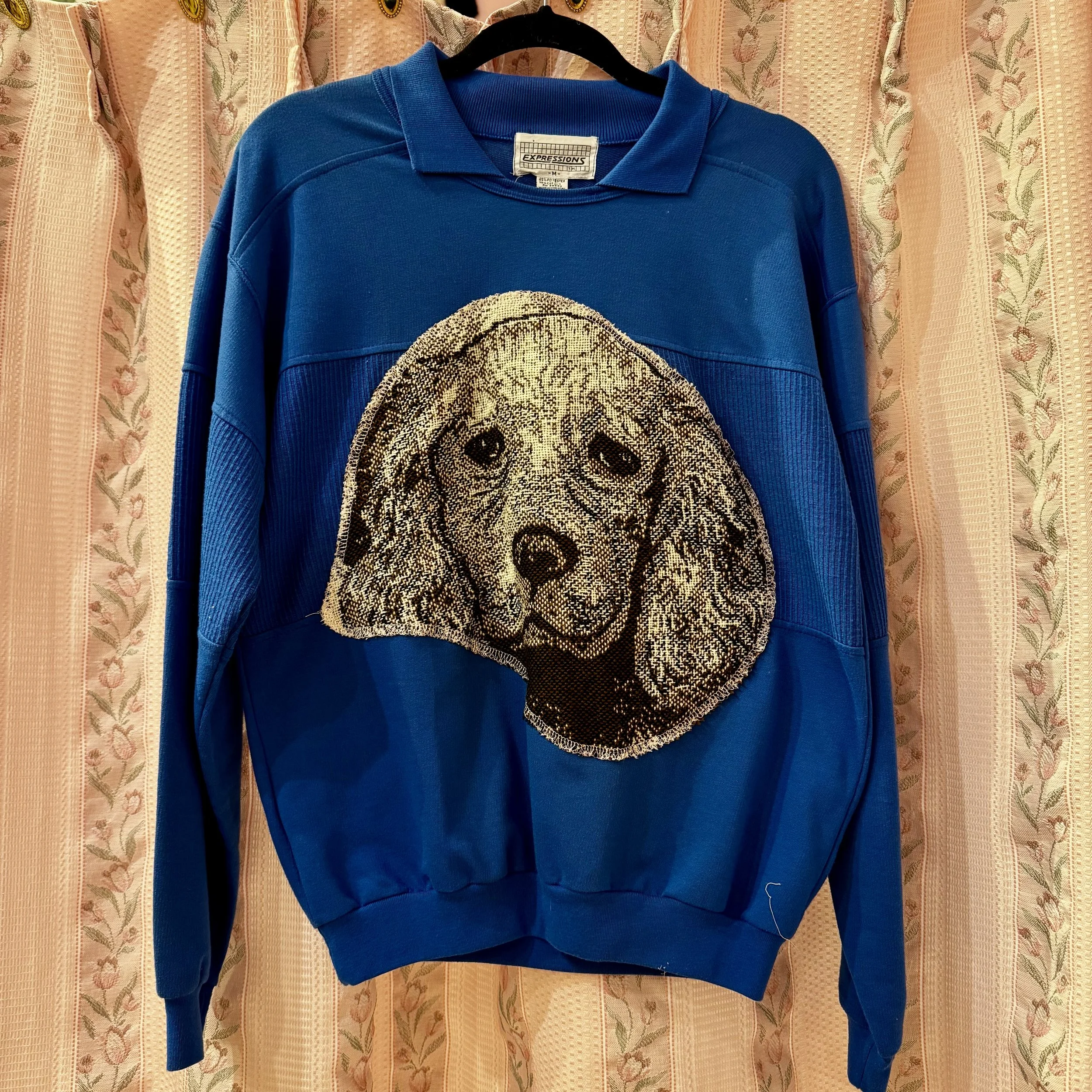 Cocker Spaniel Collared Sweatshirt