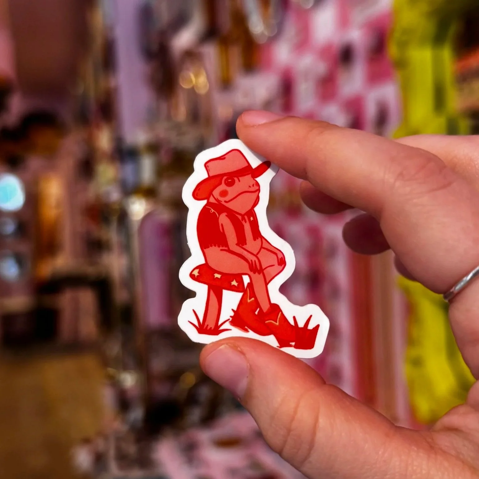 tiny cowboy froggy