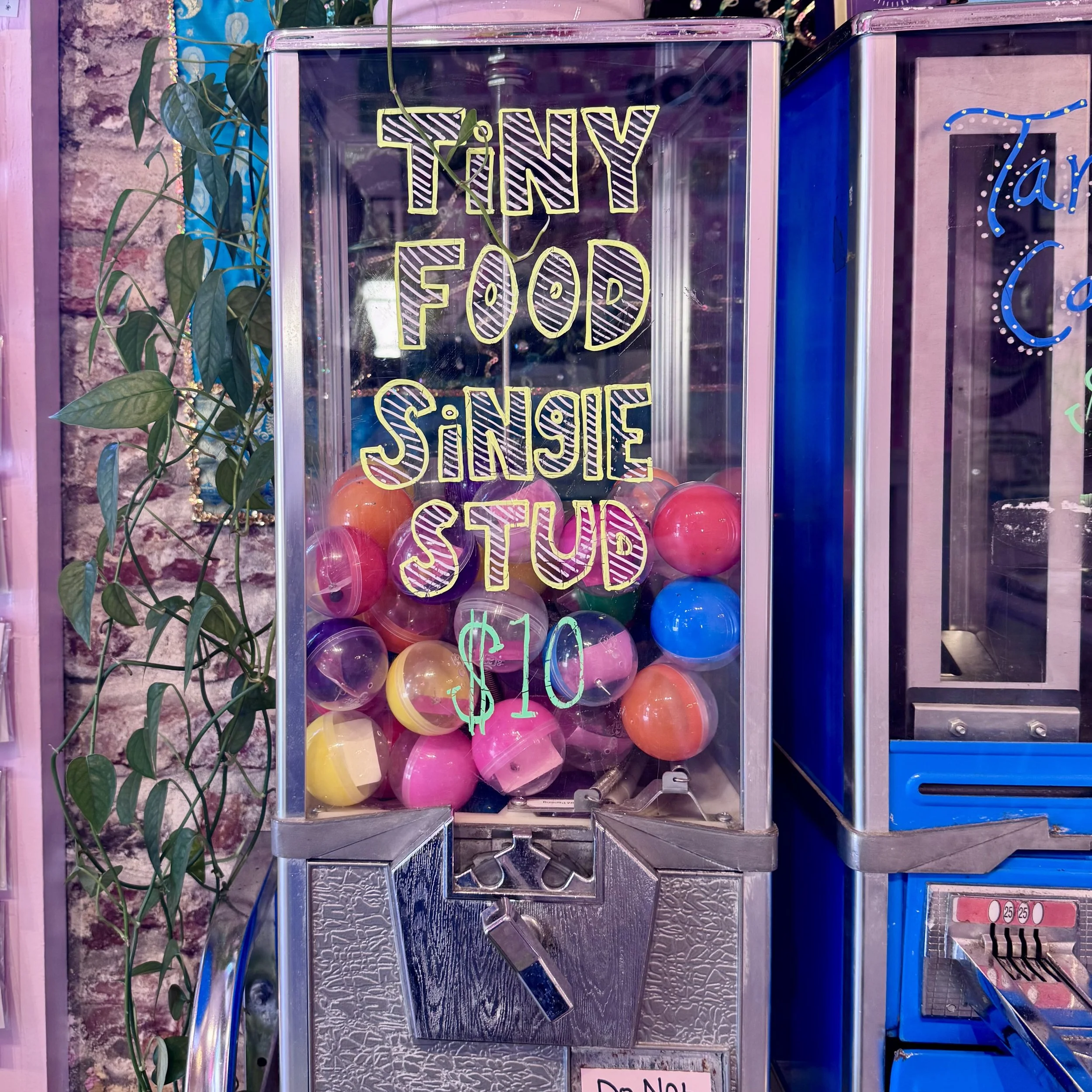 Tiny Food Single Stud Earring