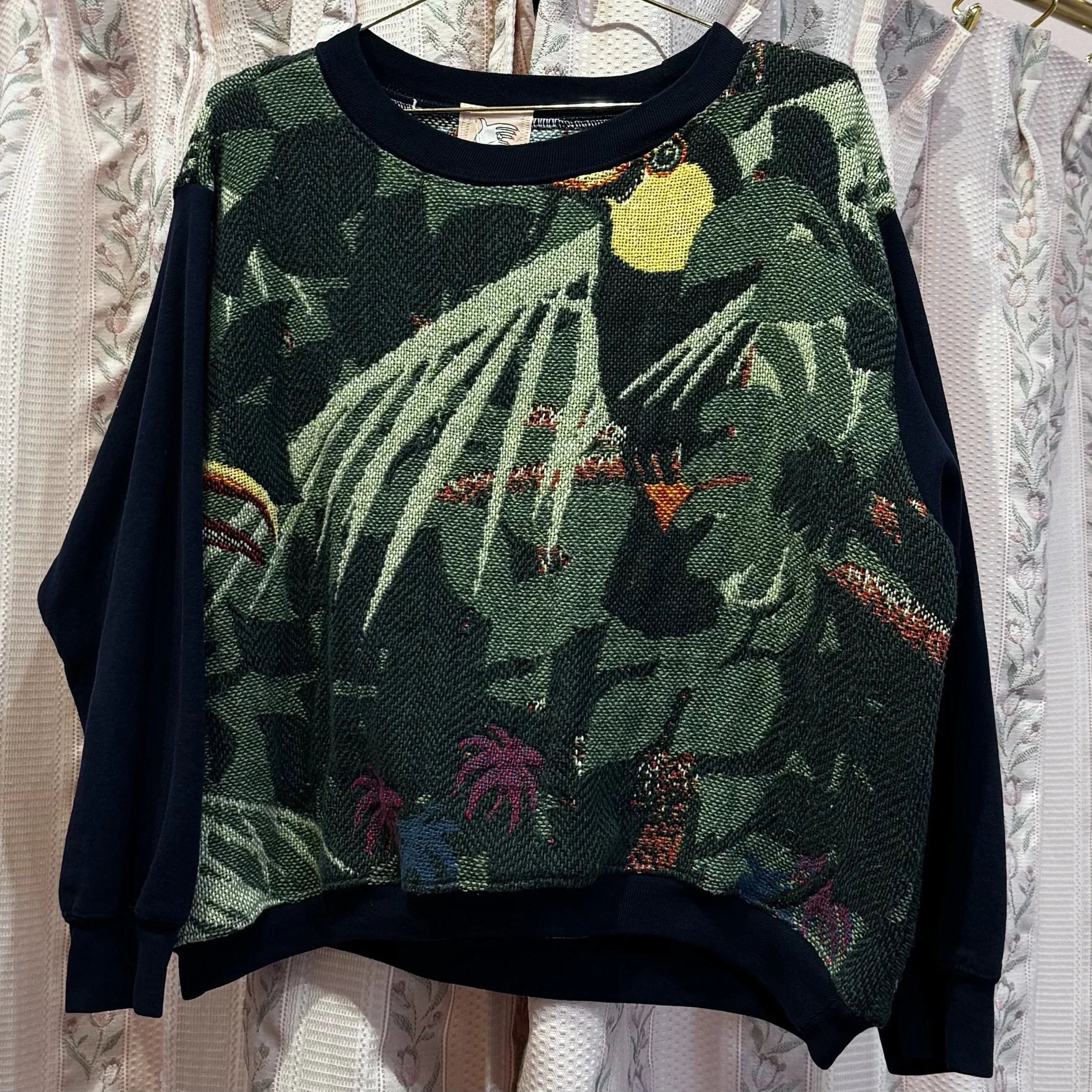 Rainforest Quilt Sweatshirt