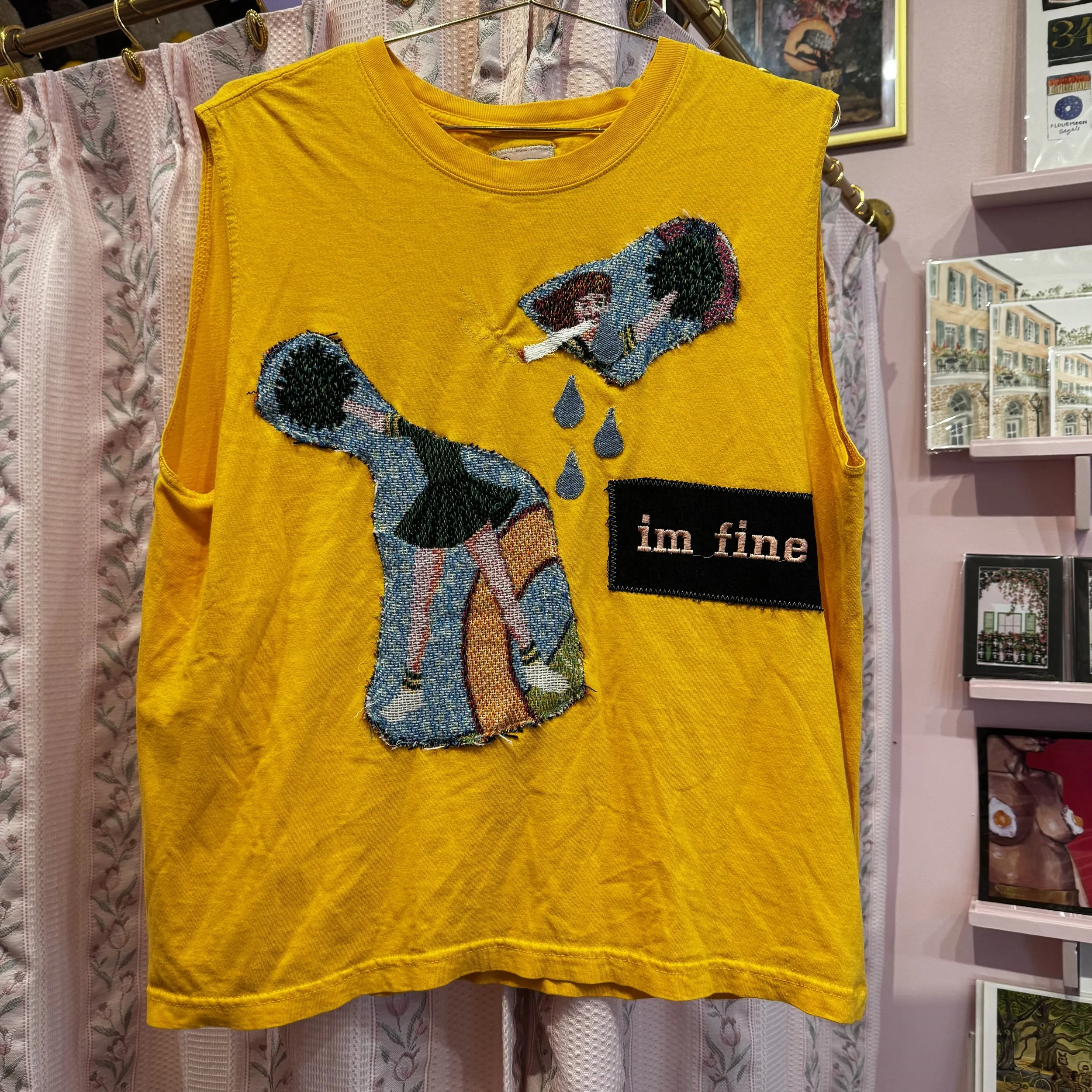 I'm Fine Cutoff Tank