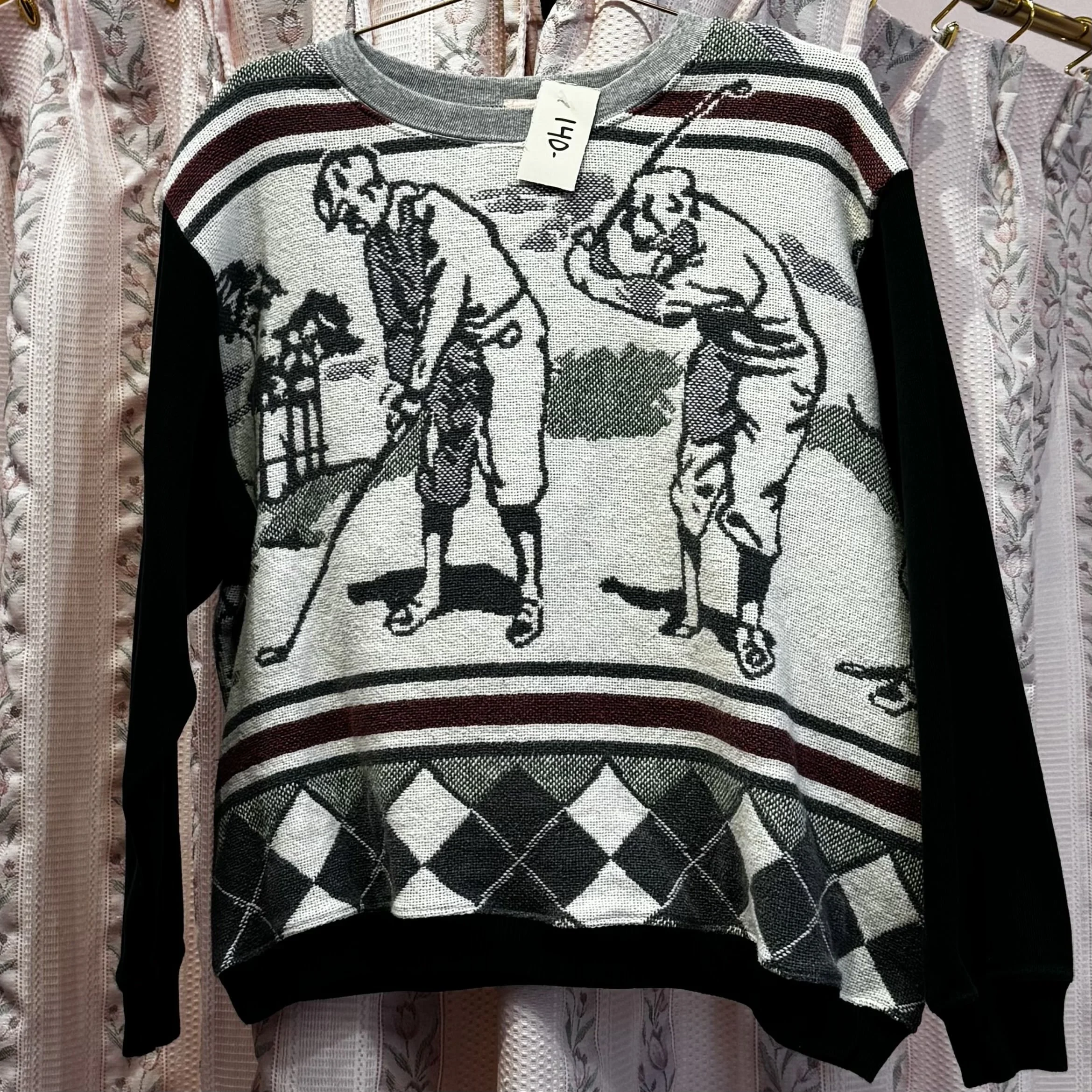 Golf Quilt Sweatshirt
