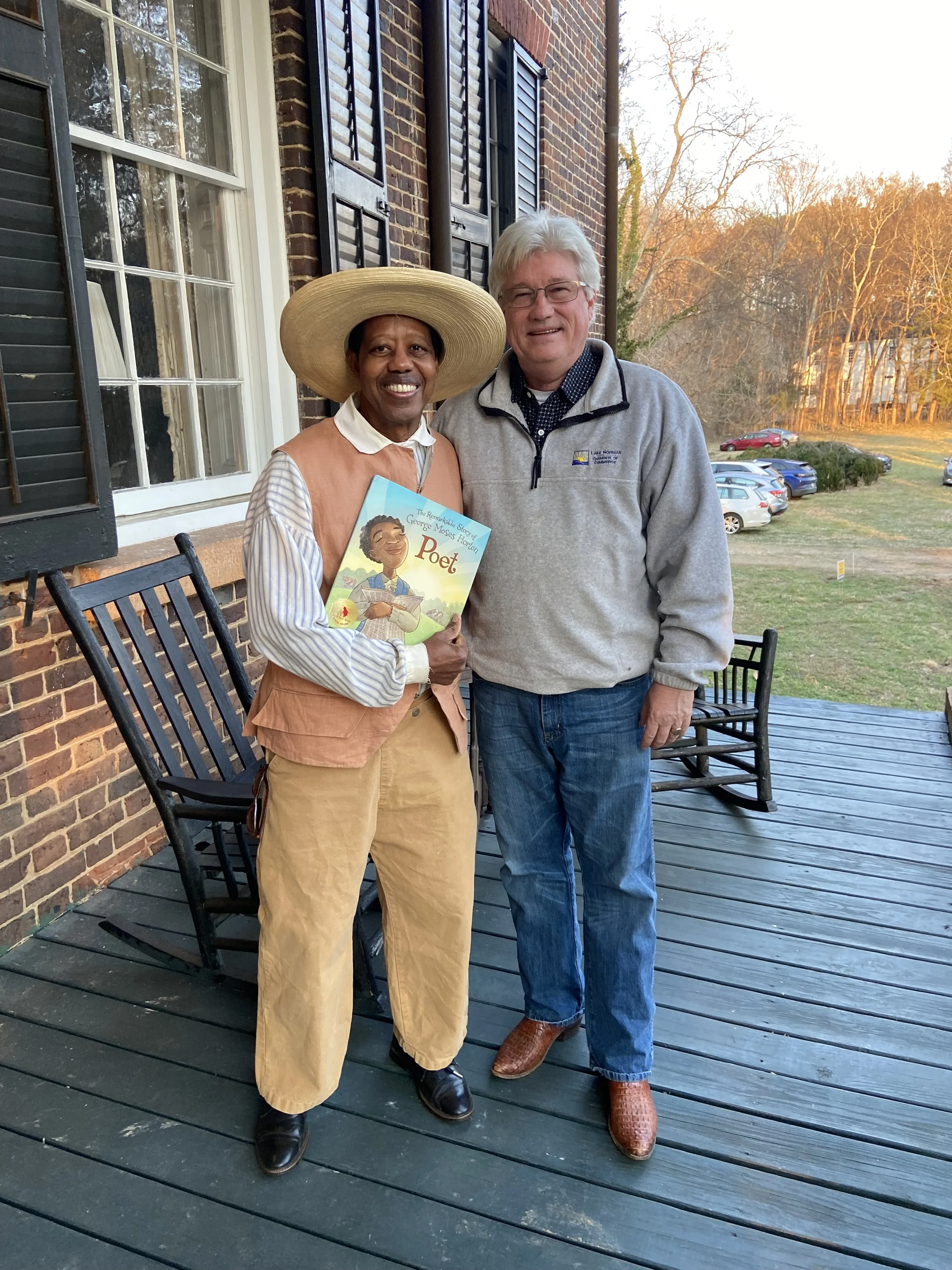 Michael D. Connor and Bill Russell at HEARTSongs '22.