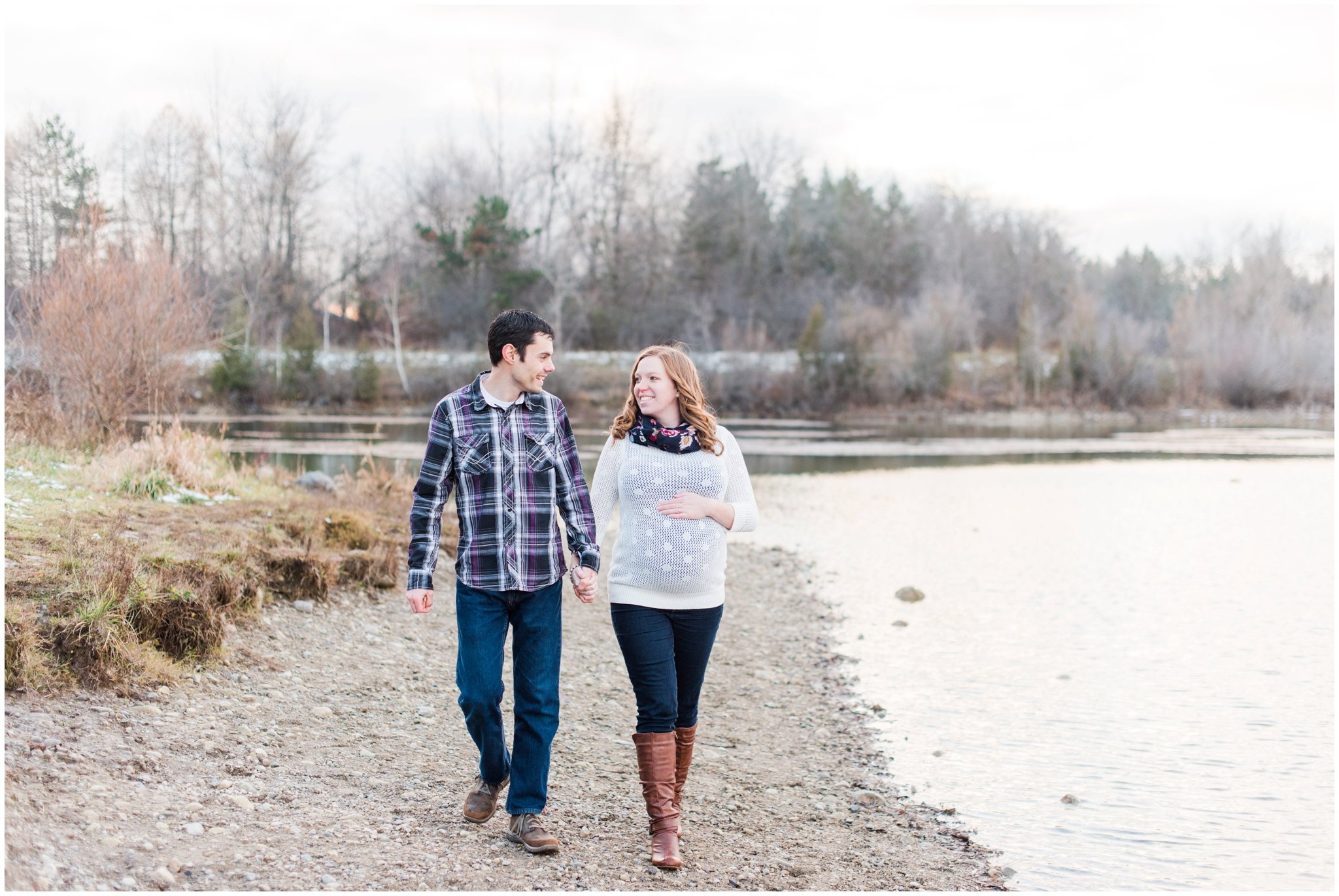 Bethany and DJ Cambridge Maternity Session