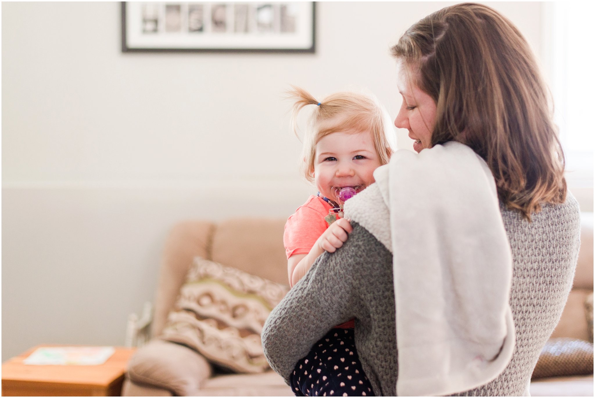 Waterloo In Home Mother Daughter Session