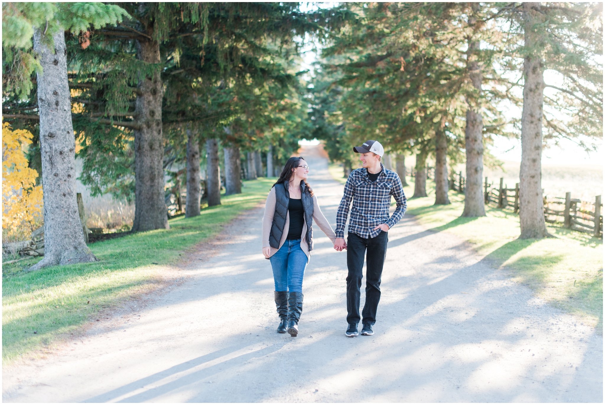 Emily and Kyle Scotsdale Farms Engagement Session