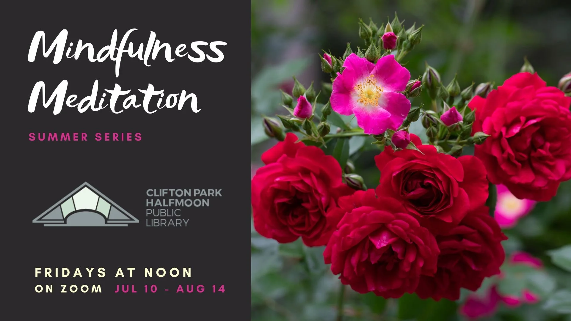 Summer Mindfulness Meditation Series