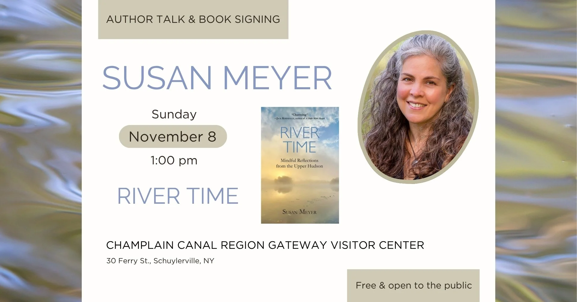 Author Talk & Book Signing