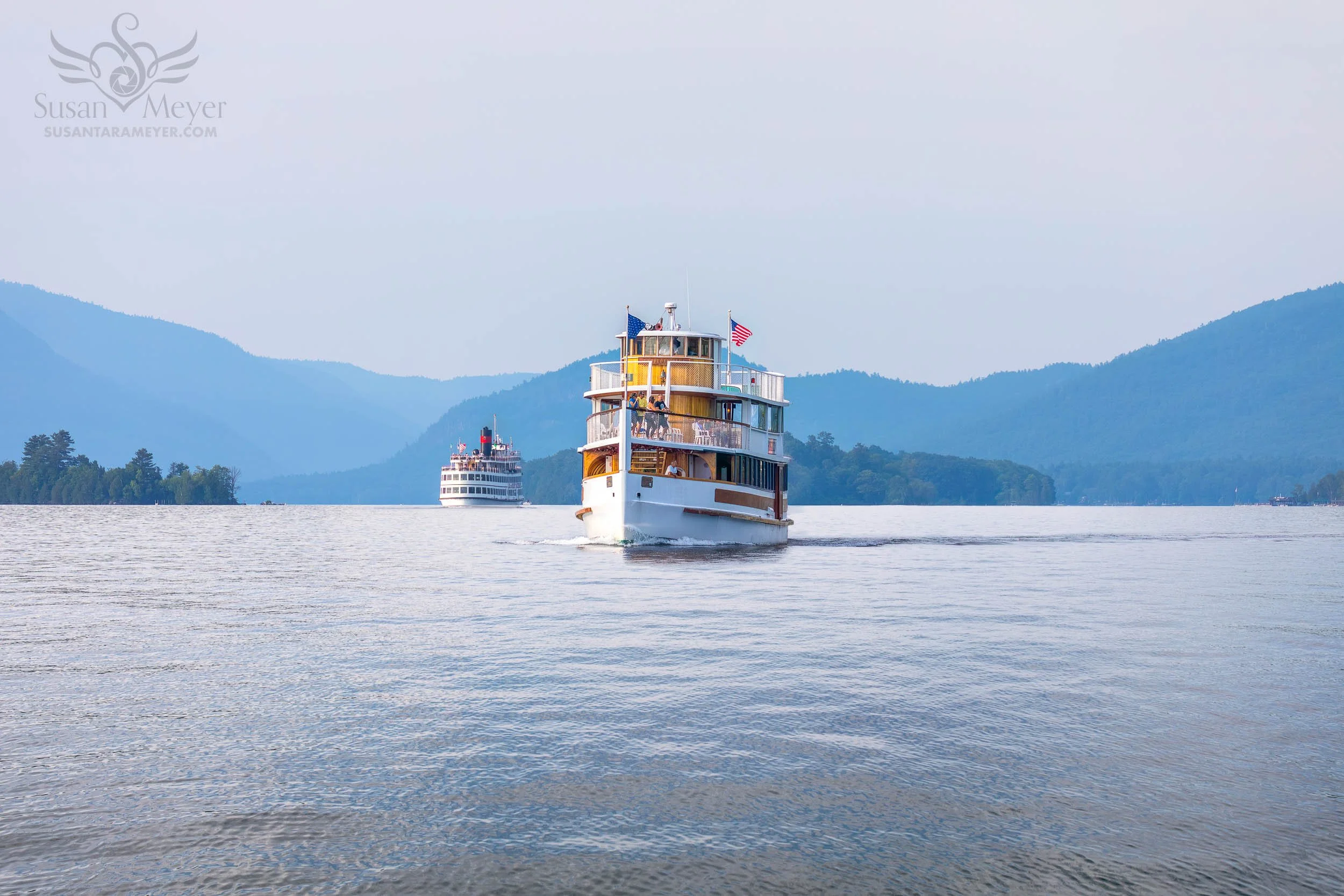 Steamboats on Lake George