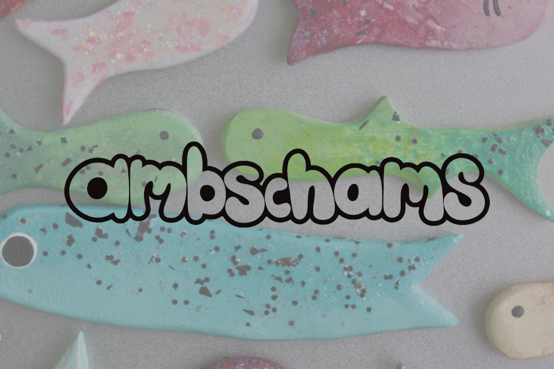 Paint & Sip Valentines Fish Magnets with Ambschams