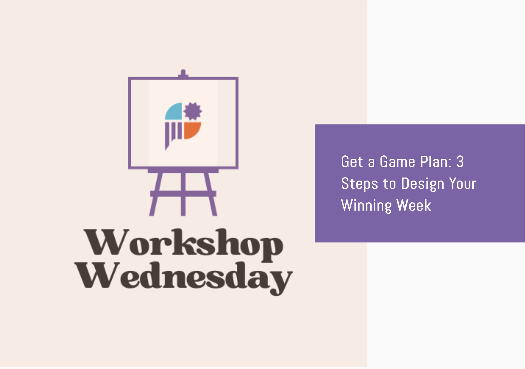 Workshop Wednesday: 