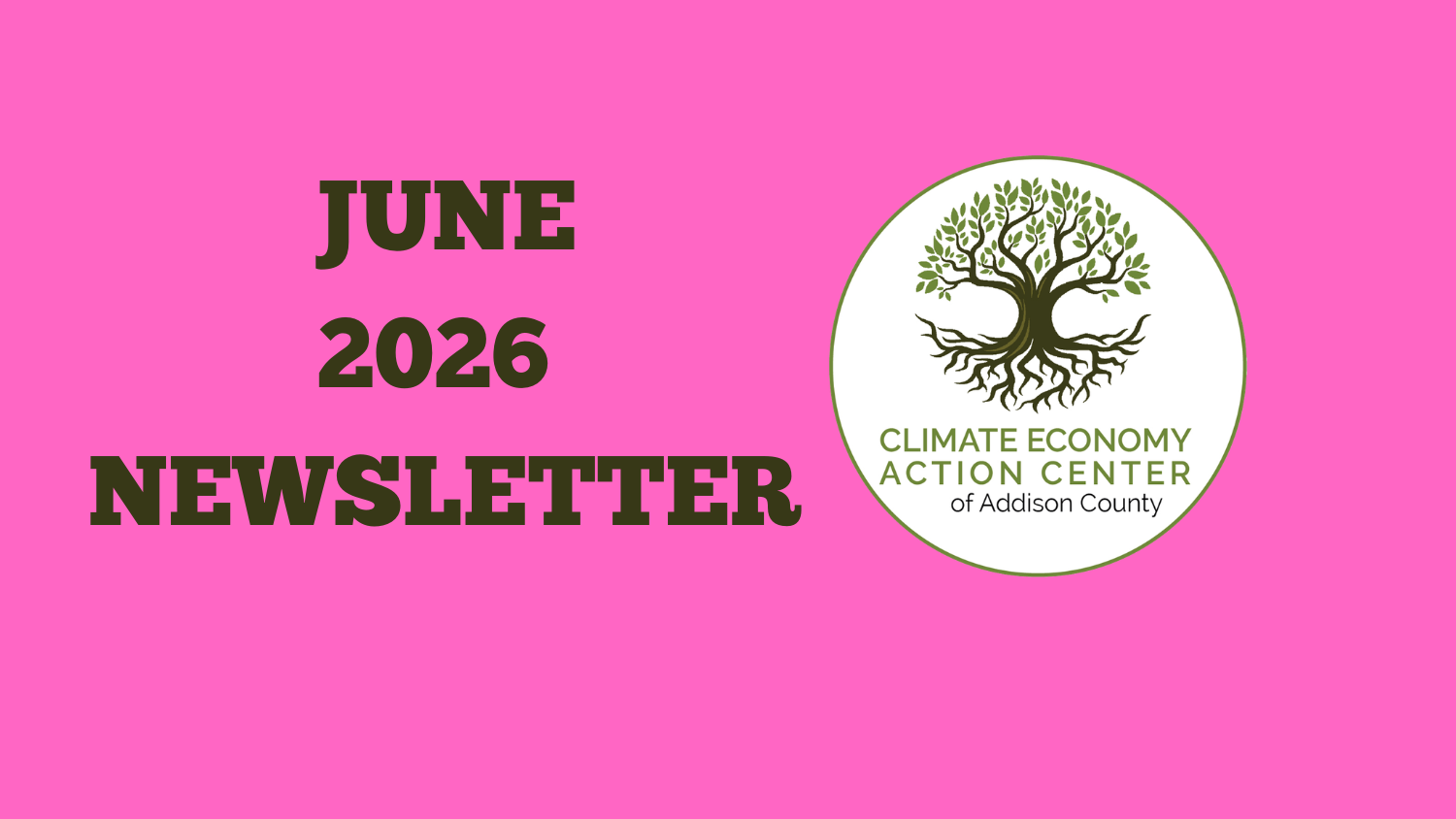 June 2026 Newsletter