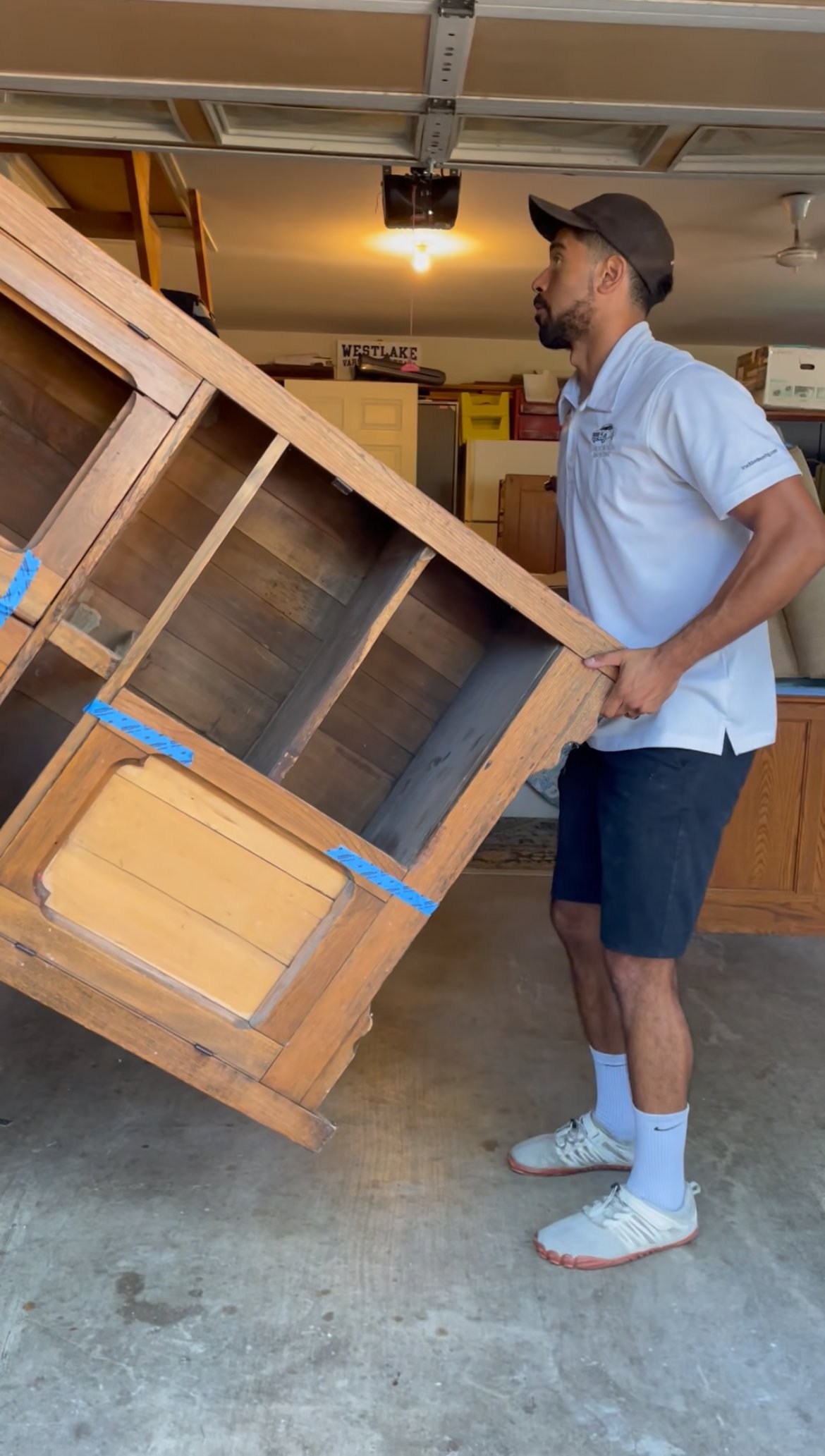 heavy lifter moving large wooden furniture truckbed moving companies cheap movers