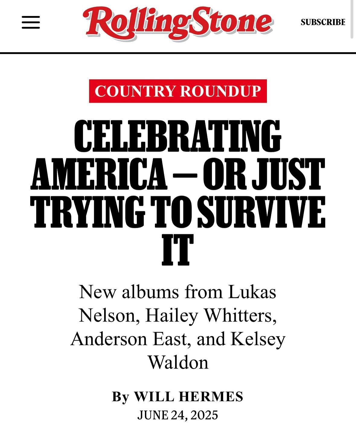 Thank you to @willhermes for these lovely words about @kelseywaldon&rsquo;s new album, Every Ghost. This album has been a pleasure to work.