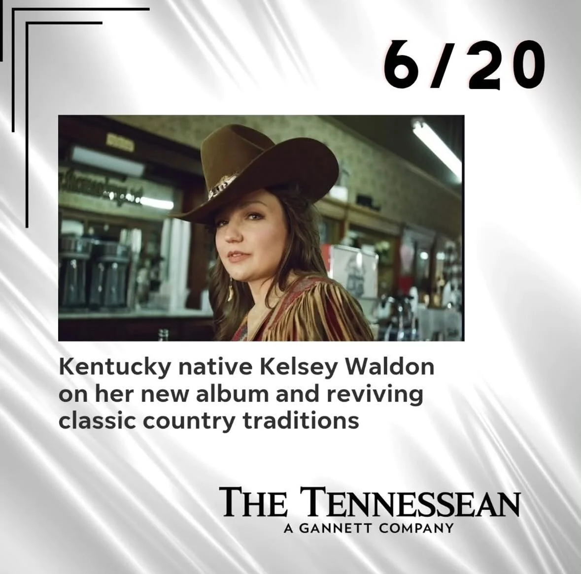Happy Every Ghost release day! Check out this piece about the one and only @kelseywaldon from @marcuskdowling. Opry hangs are always the best.